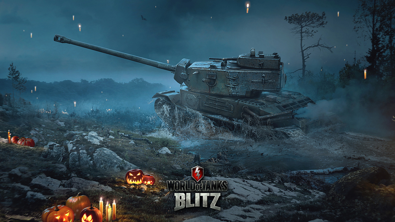 World of Tanks, World of Tanks Blitz, Wargaming, Tank, Mode of Transport. Wallpaper in 1366x768 Resolution