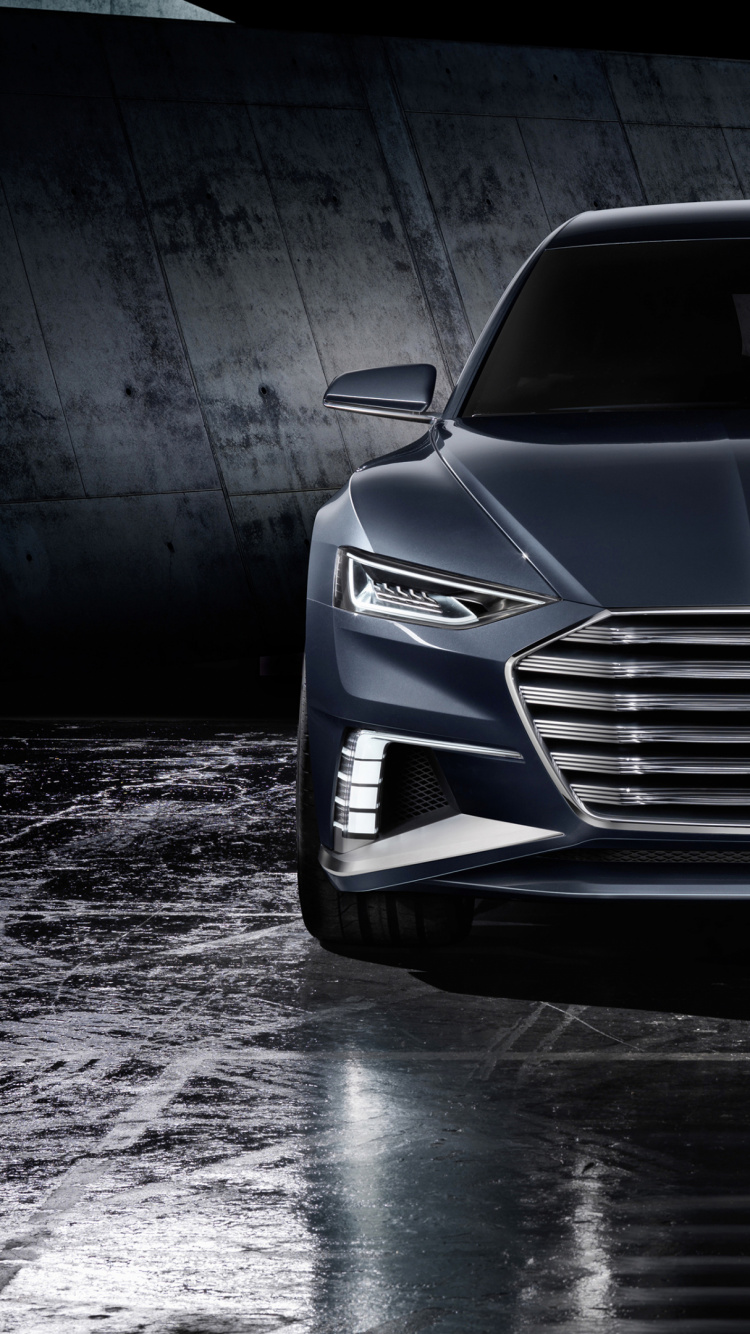 Graustufenfoto Von Bmw Auto. Wallpaper in 750x1334 Resolution