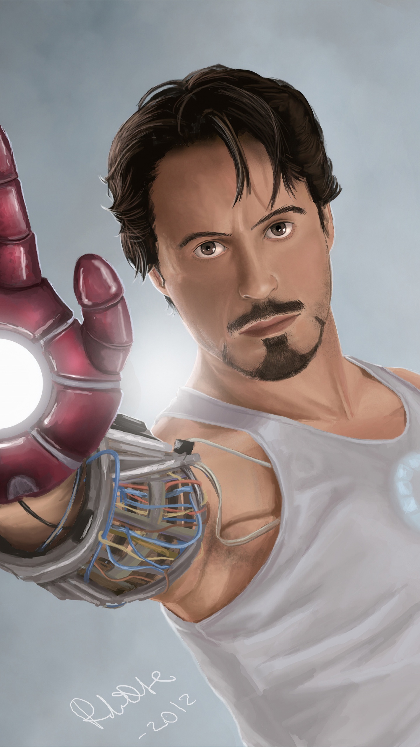 Mujer en Camiseta Blanca Sin Mangas. Wallpaper in 1440x2560 Resolution