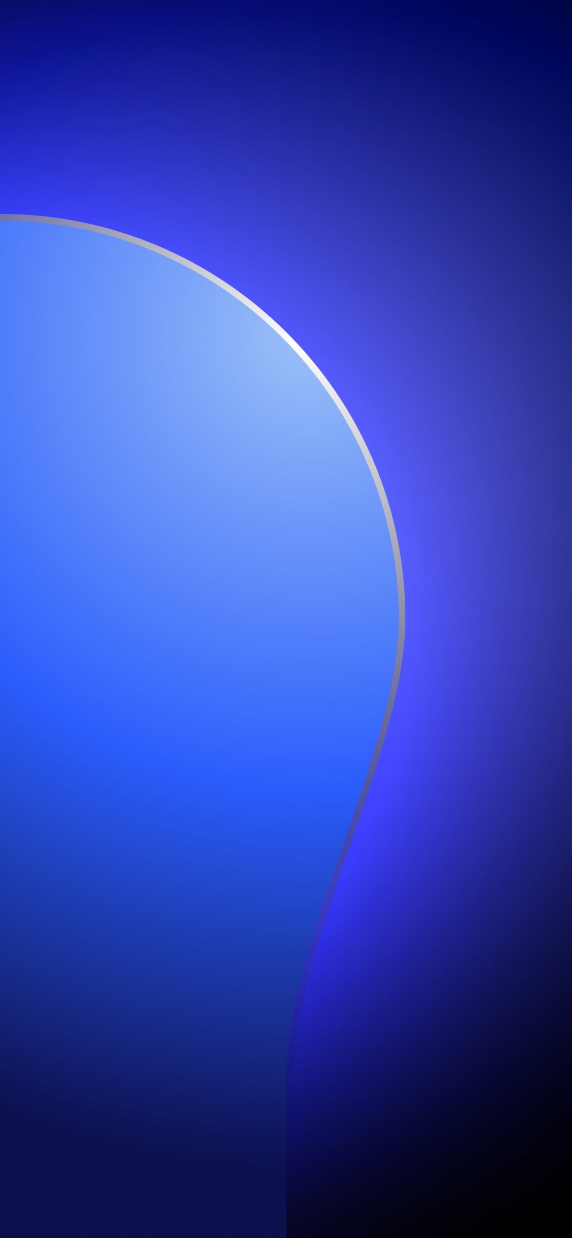 Atmosphere, Apples, Electric Blue, Horizon, Magenta. Wallpaper in 1125x2436 Resolution