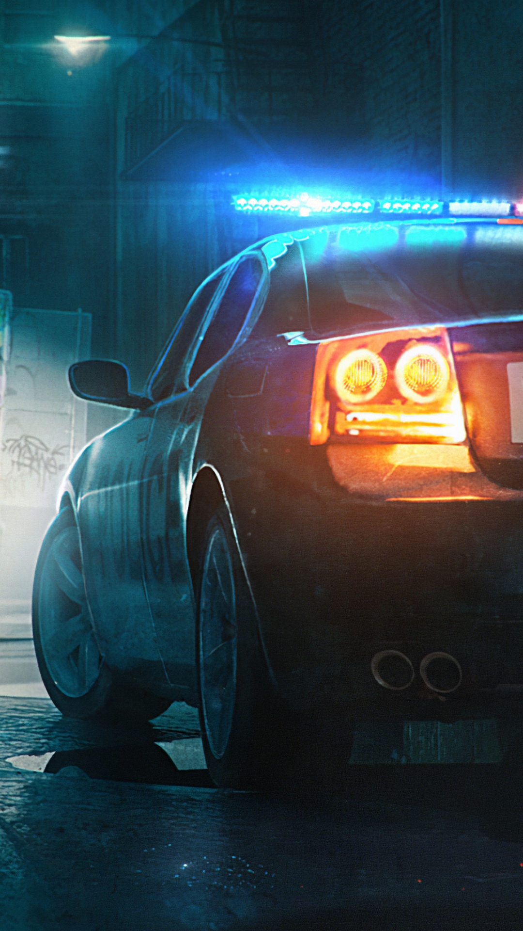 Police Car, Cars, Tire, Wheel, Automotive Lighting. Wallpaper in 1080x1920 Resolution