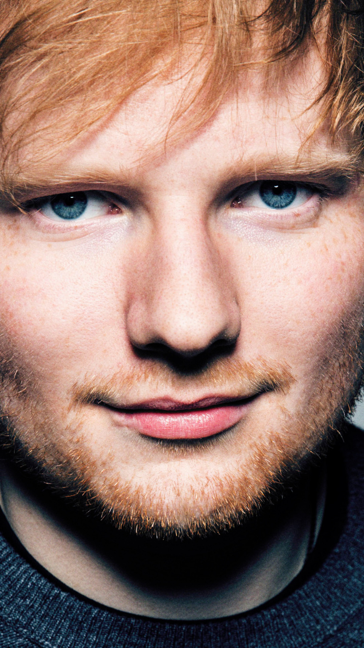 Ed Sheeran, Hair, Face, Facial Hair, Eyebrow. Wallpaper in 750x1334 Resolution