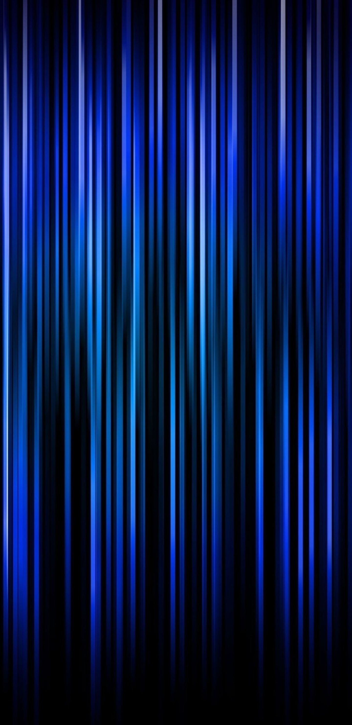 Lila Und Schwarz Gestreifte Illustration. Wallpaper in 1440x2960 Resolution