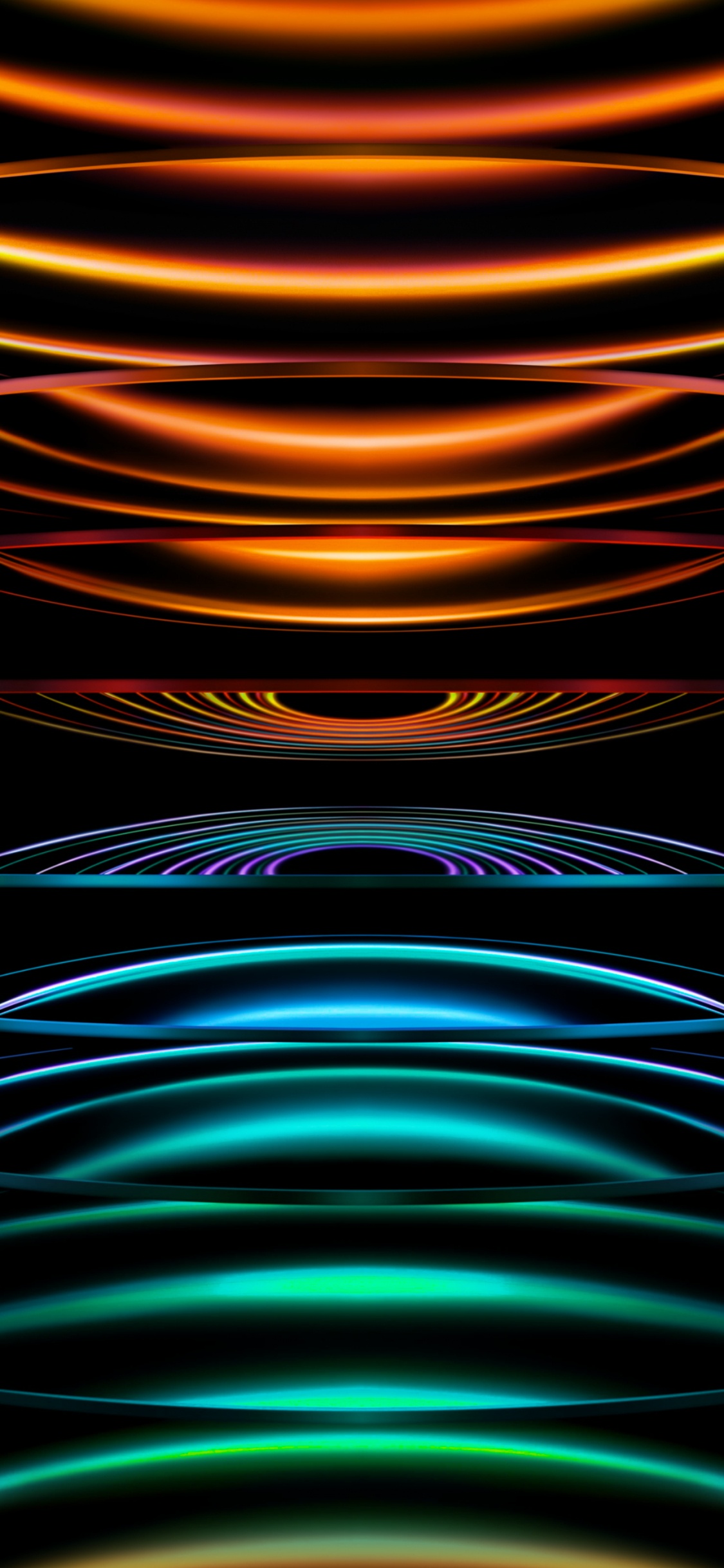Orange, Strom, Kunst, Gas, Parallels. Wallpaper in 1125x2436 Resolution