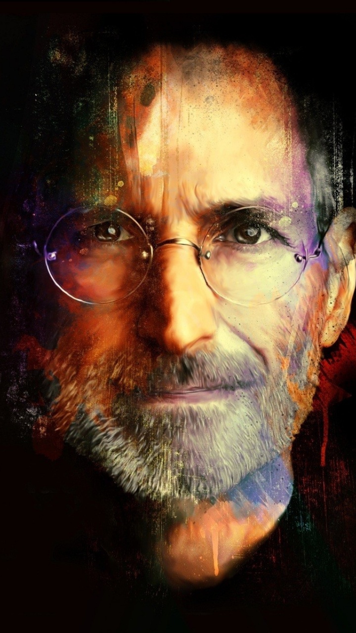 Steve Jobs, Les Poils du Visage, Portrait, Barbe, L'homme. Wallpaper in 720x1280 Resolution