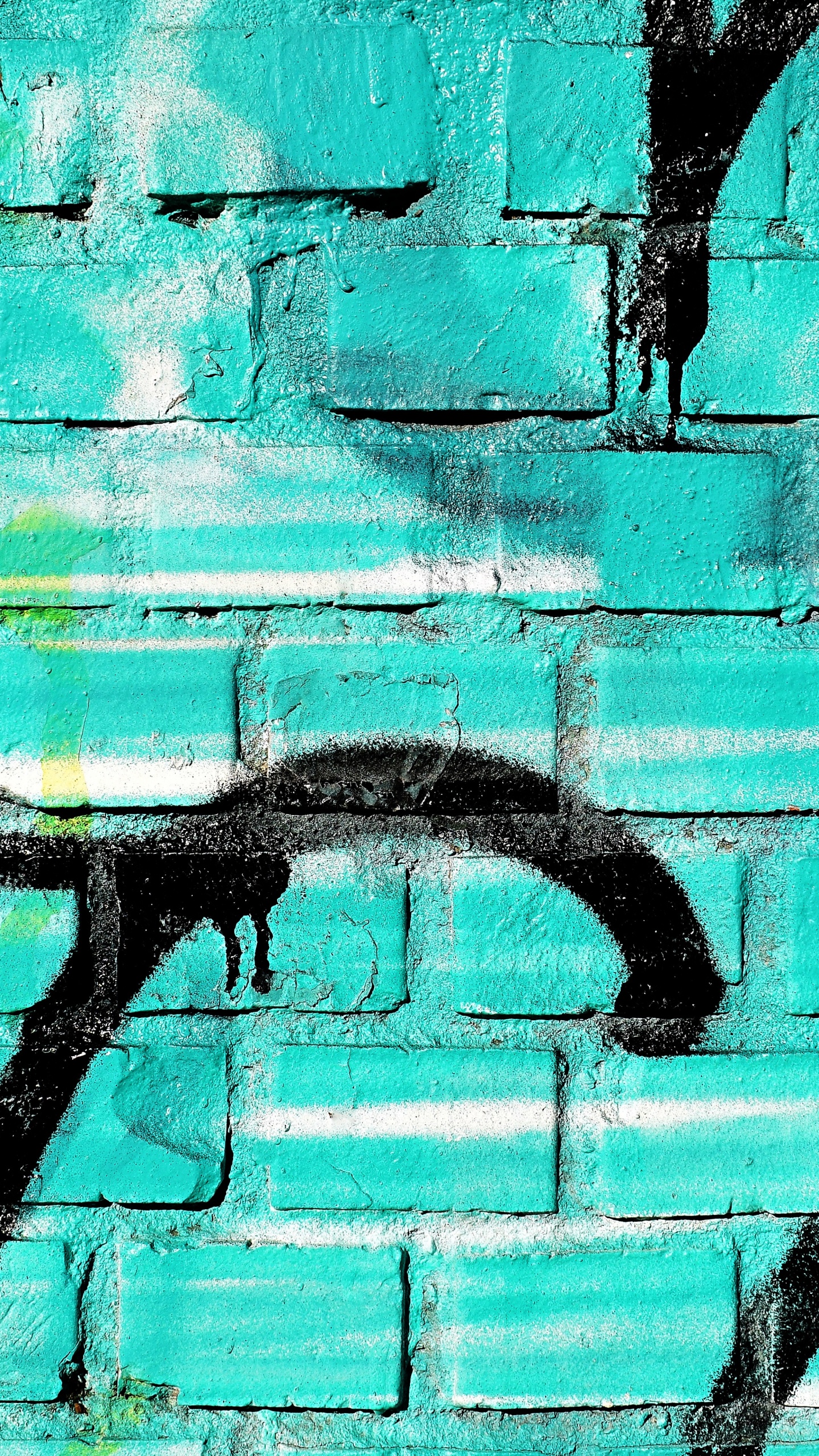 Red and White Brick Wall. Wallpaper in 1440x2560 Resolution