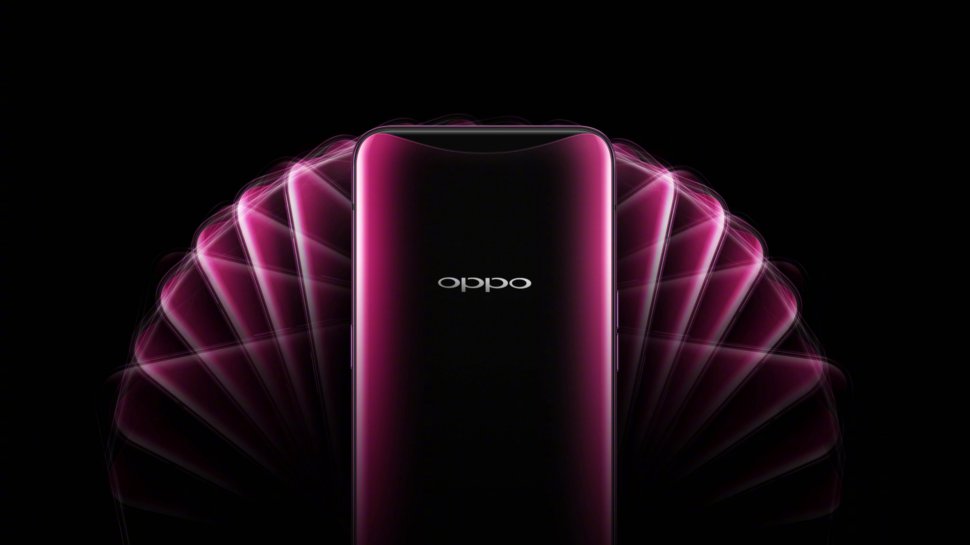 Oppo Find X., Smartphone, OPPO, Purpur, Magenta. Wallpaper in 1920x1080 Resolution