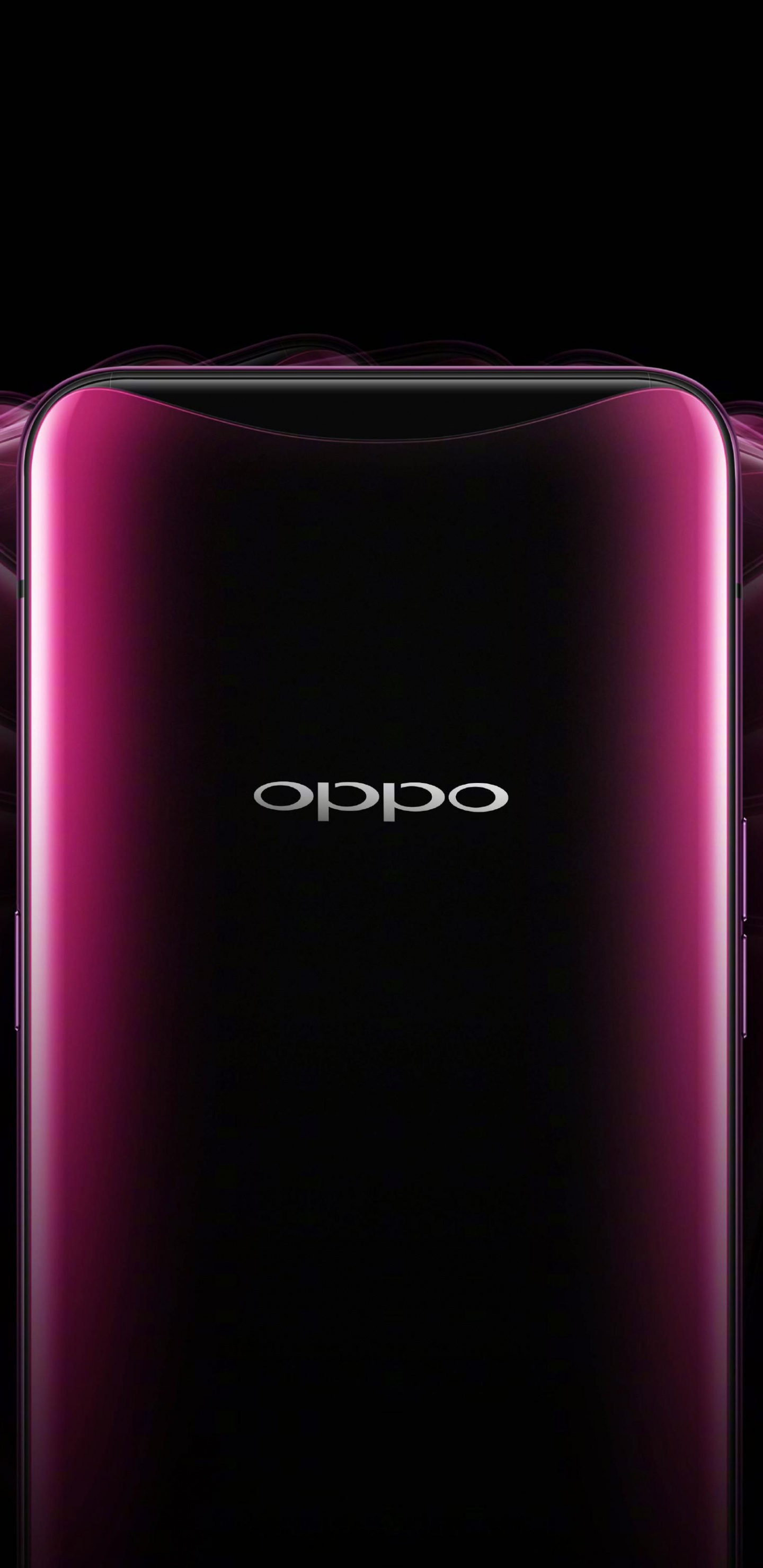 Oppo Find X, Smartphone, OPPO, Red, Purple. Wallpaper in 1440x2960 Resolution