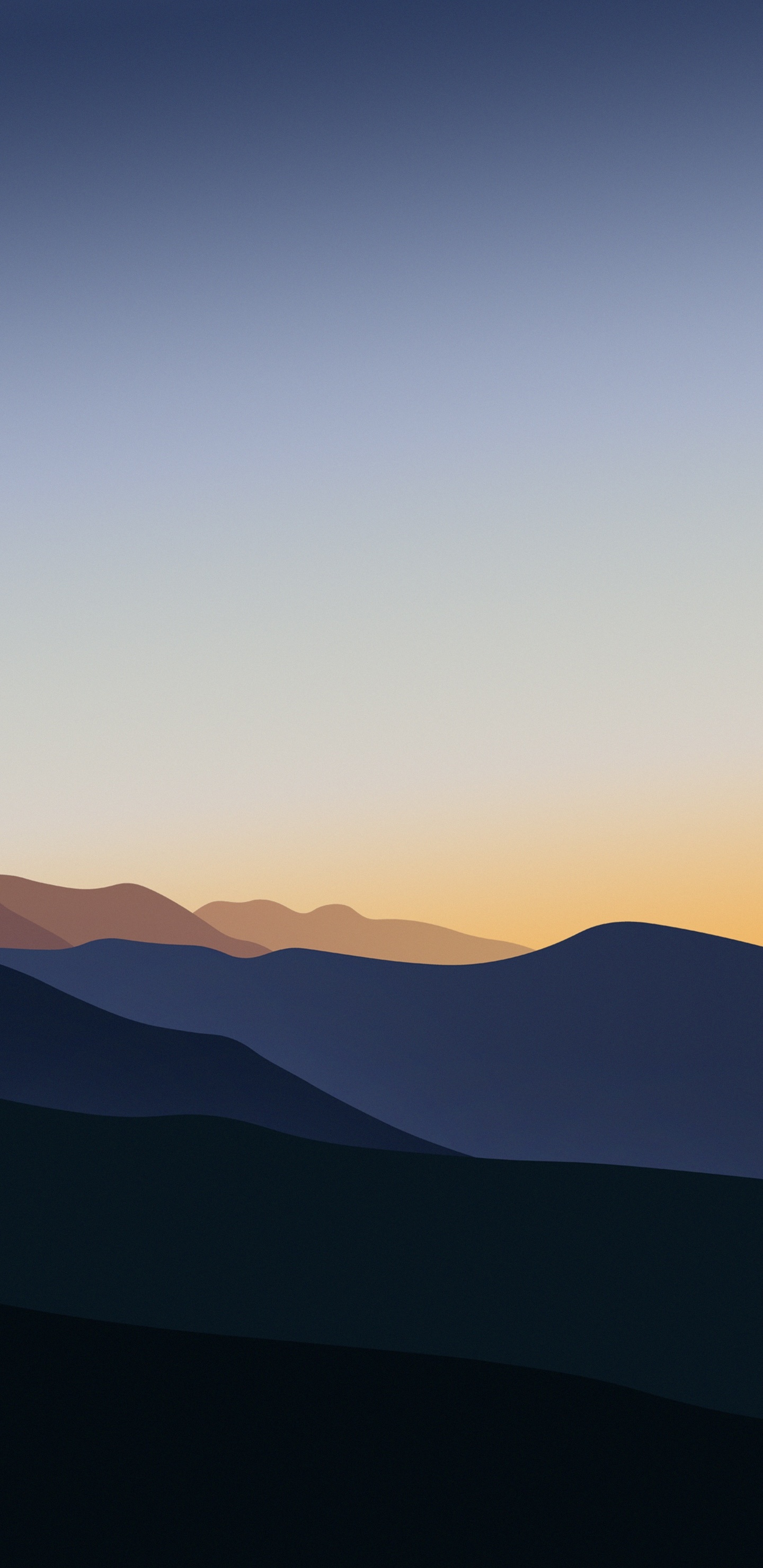 Atmosphère, Afterglow, Paysage Naturel, Pente, Lever. Wallpaper in 1440x2960 Resolution