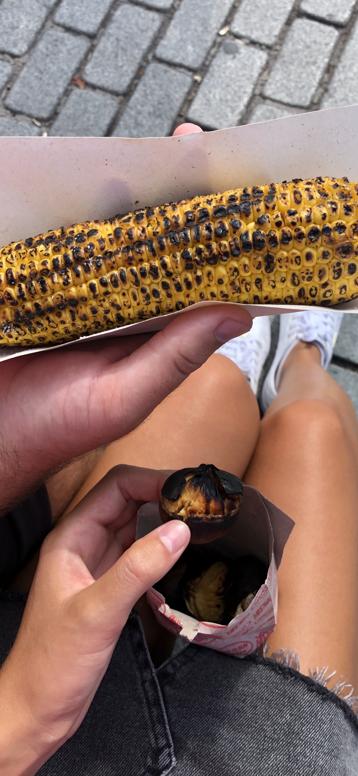 Banana, Finger, Yellow, Corn Kernels, Nail. Wallpaper in 1242x2688 Resolution