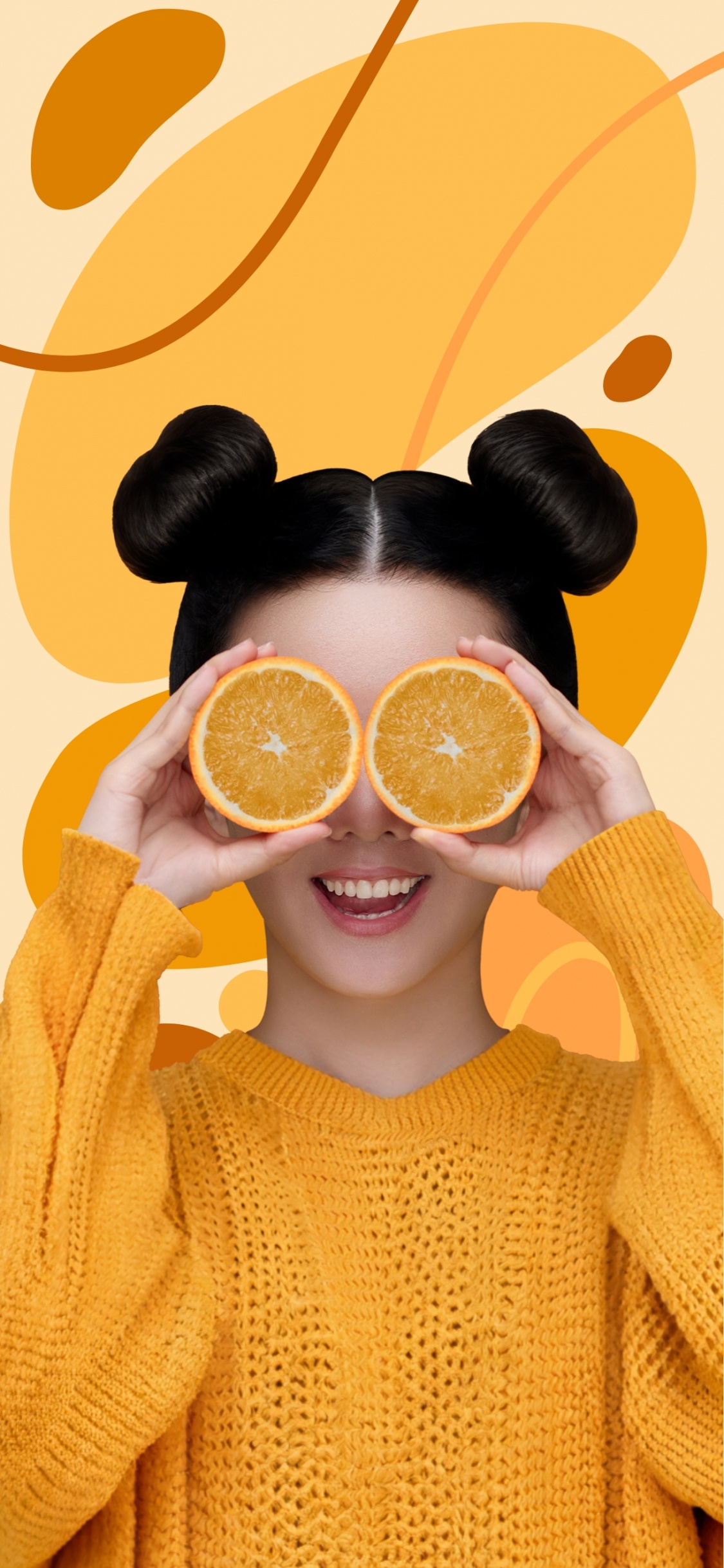 Mano, Huawei, Armonía, Armonía 4, Smartphone. Wallpaper in 1125x2436 Resolution