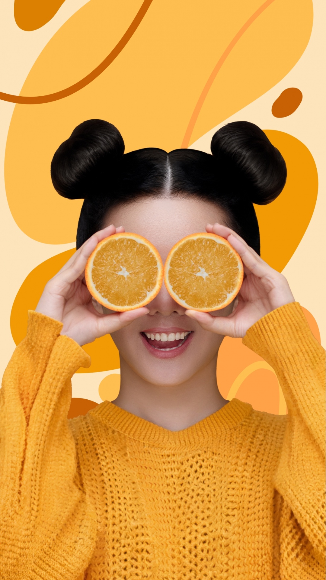 手, Huawei, 智能手机, 头发, 食品 壁纸 1080x1920 允许