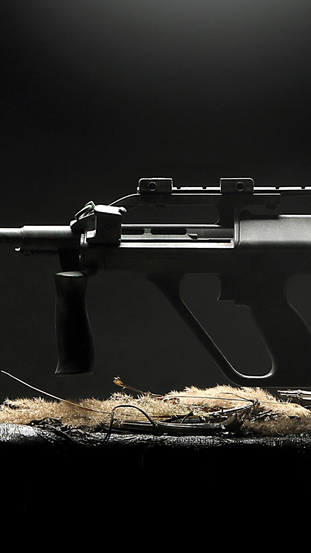 Steyr Août, Pistolet, Noir, Armes, Fusil de Sniper. Wallpaper in 1080x1920 Resolution