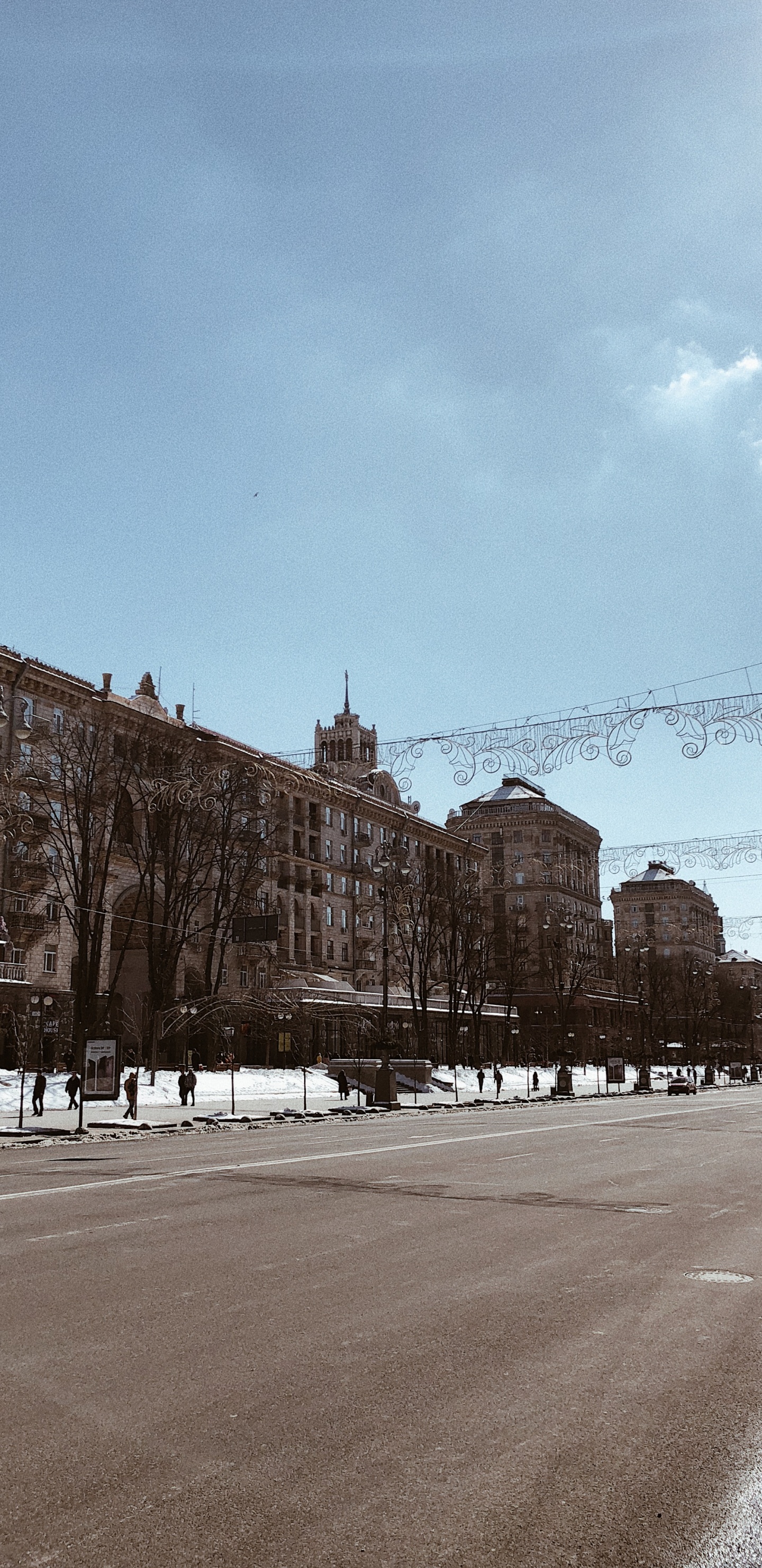 Road Surface, Town, City, Public Space, Street. Wallpaper in 1440x2960 Resolution