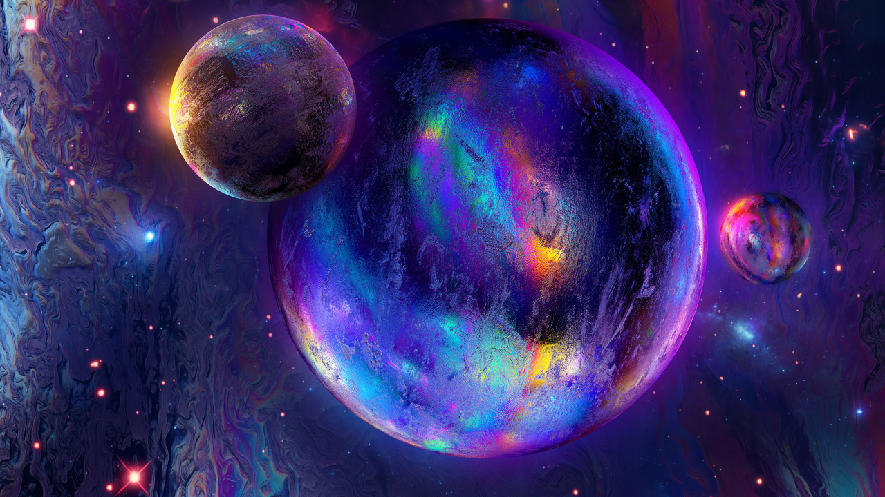 Universum, Erde, Atmosphäre, Licht, Blau. Wallpaper in 1280x720 Resolution