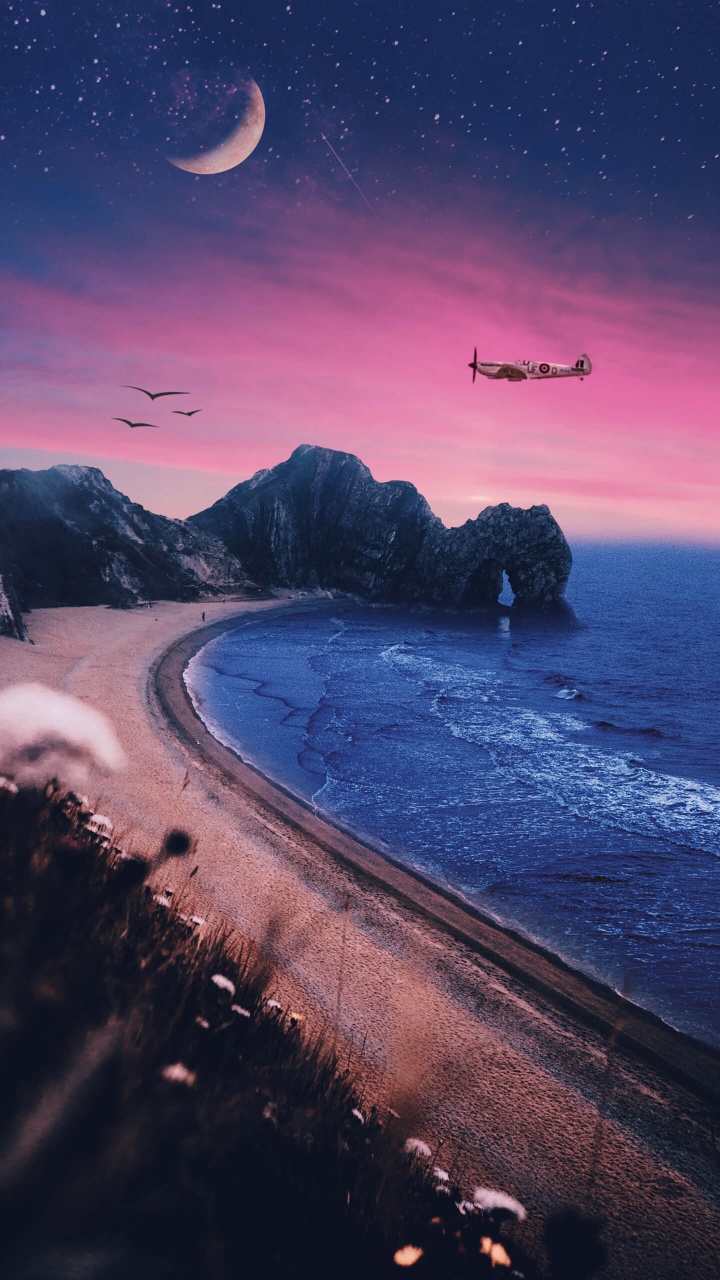 Android, Water, Atmosphere, Water Resources, World. Wallpaper in 720x1280 Resolution