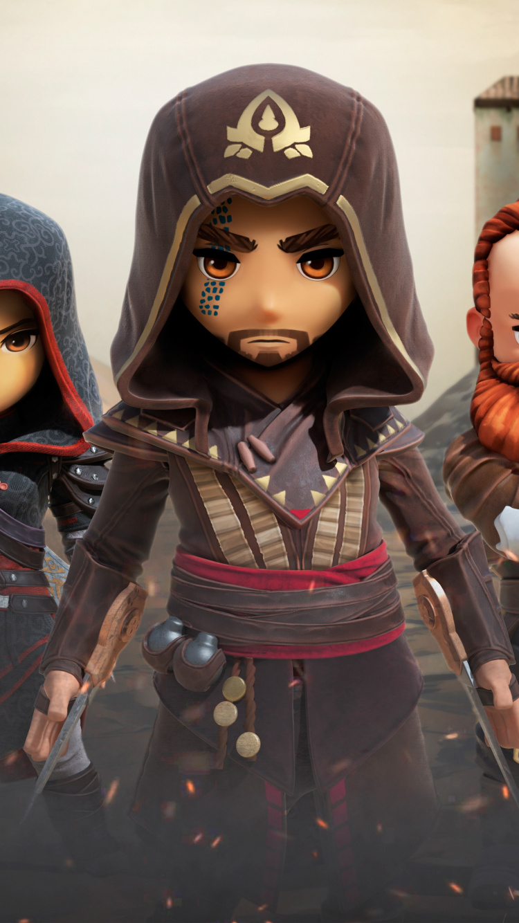 Assassins Creed, Assassins Creed III, Ubisoft, Figura de Acción, Assassins Creed la Hermandad. Wallpaper in 750x1334 Resolution