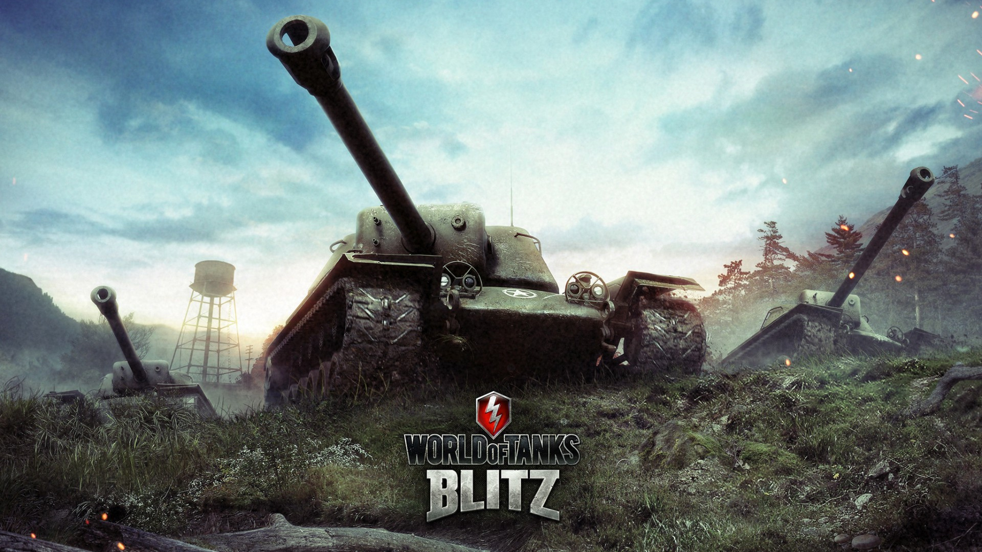 World of Tanks Blitz, World of Tanks, Wargaming, Char Churchill, Véhicule de Combat. Wallpaper in 1920x1080 Resolution