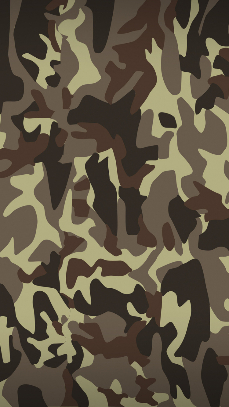 Brown and Black Leopard Pattern. Wallpaper in 750x1334 Resolution