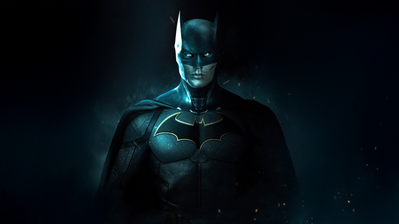 Batman, Ilustración, Superhéroe, La Liga De La Justicia, Protagonista. Wallpaper in 1280x720 Resolution