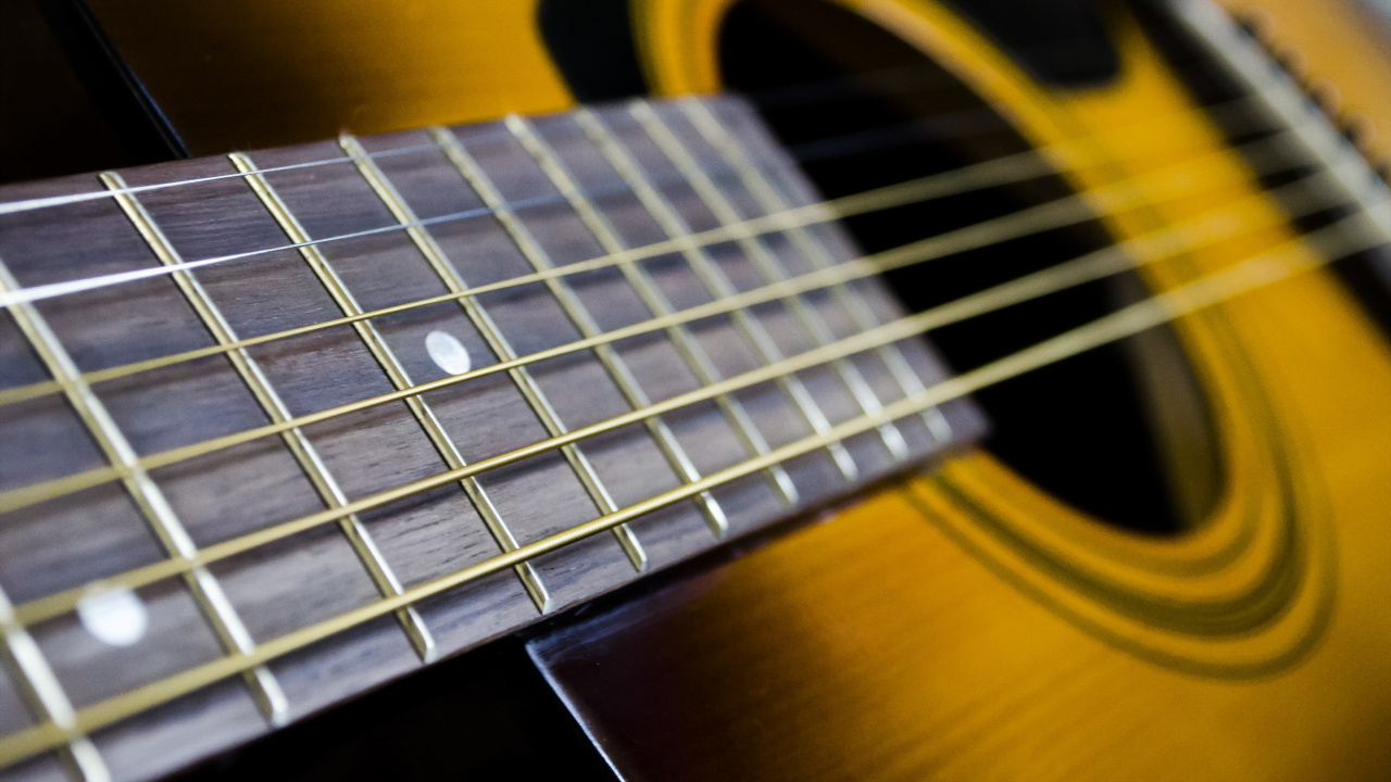 Guitare Acoustique, Guitare Basse, Guitare Électrique, Instrument à Cordes, Guitare. Wallpaper in 1280x720 Resolution