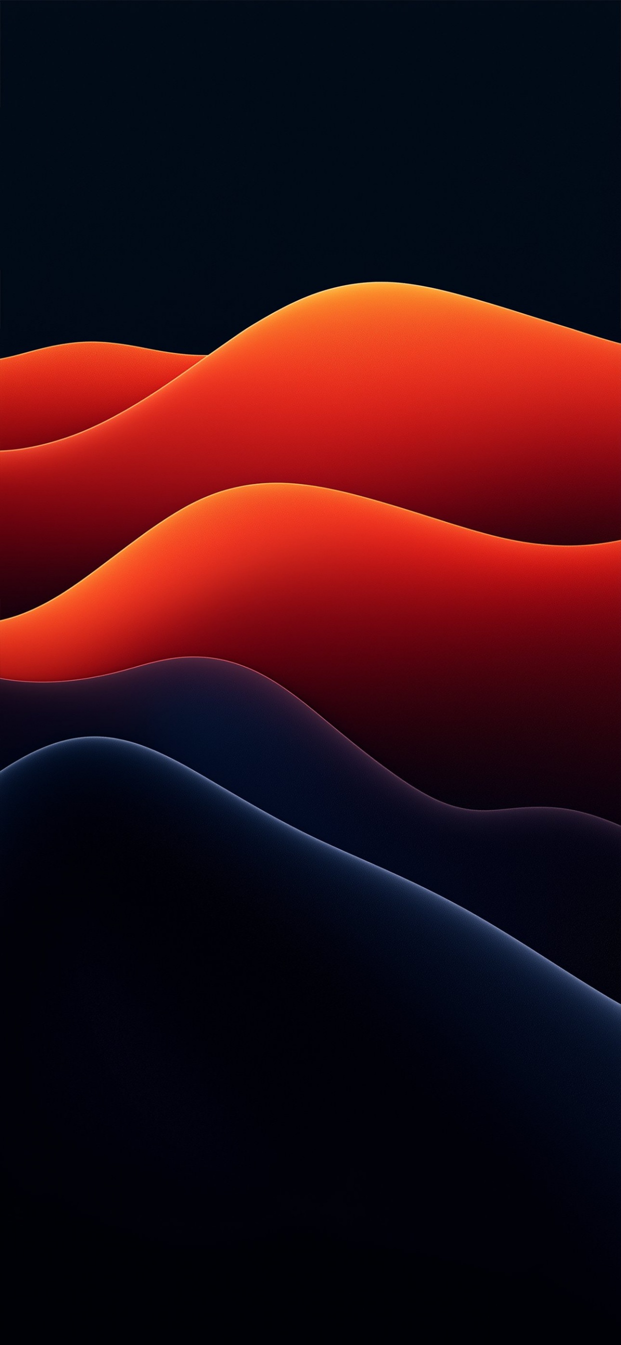 Orange. Wallpaper in 1242x2688 Resolution