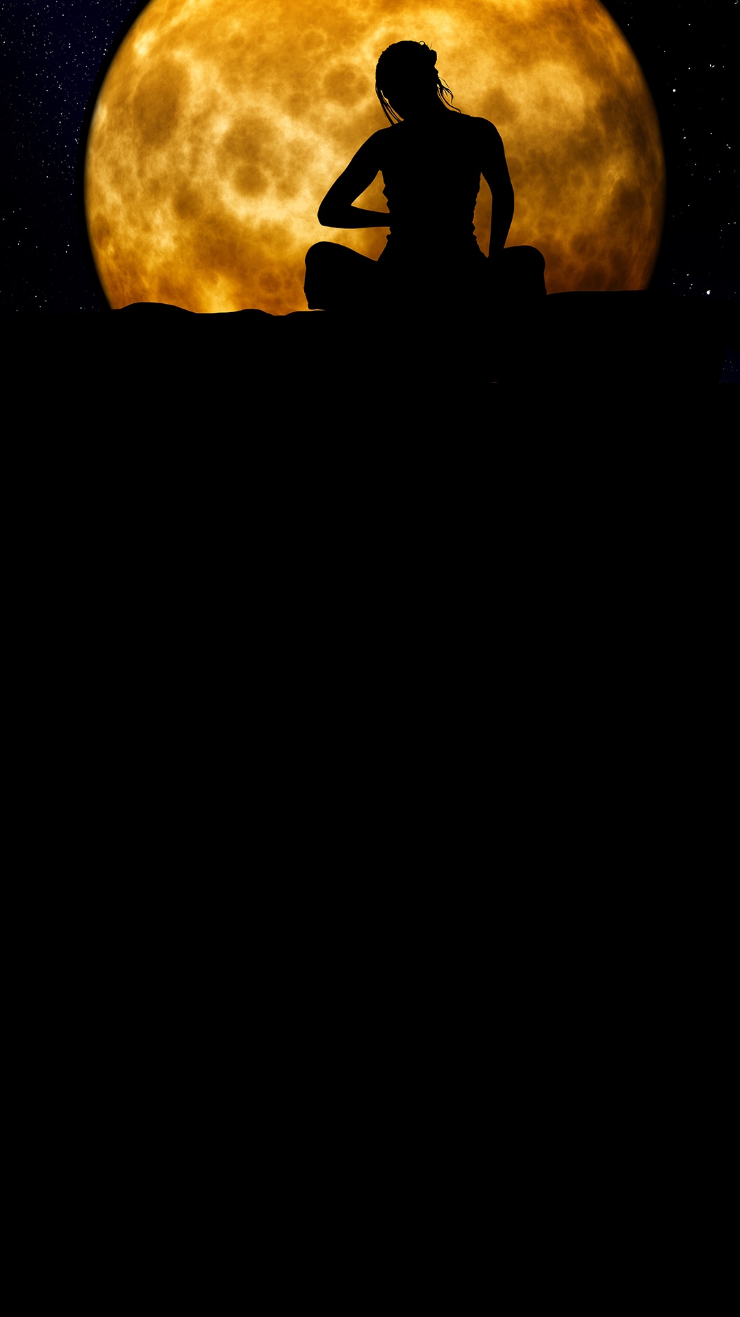 Vollmondmeditation, Meditation, Vollmond, Mond, Spiritualität. Wallpaper in 1080x1920 Resolution