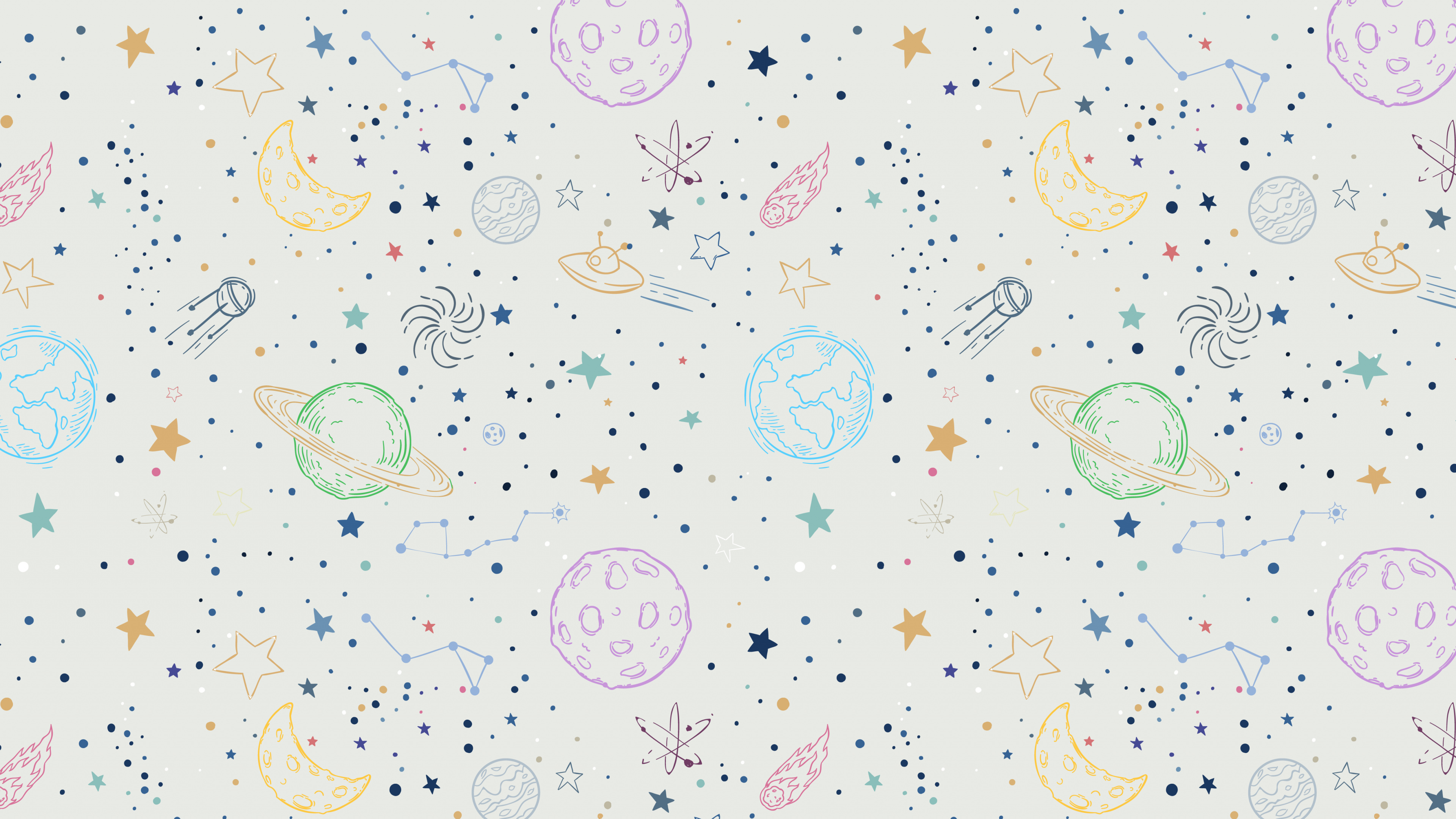 视觉艺术, 艺术, 圆圈, 包装纸, 品红色 壁纸 3840x2160 允许