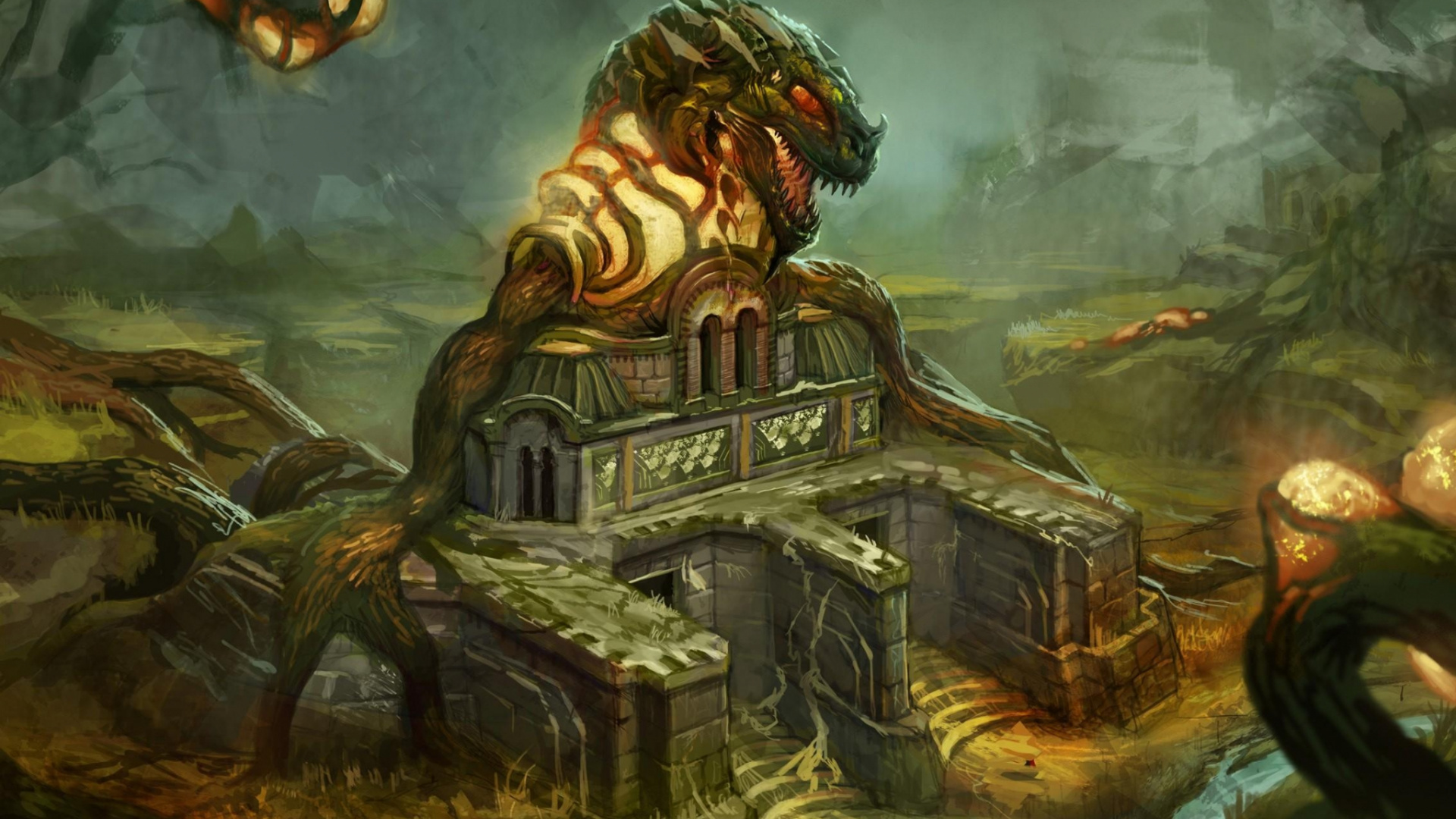 Man Riding on Horse Painting. Wallpaper in 1920x1080 Resolution