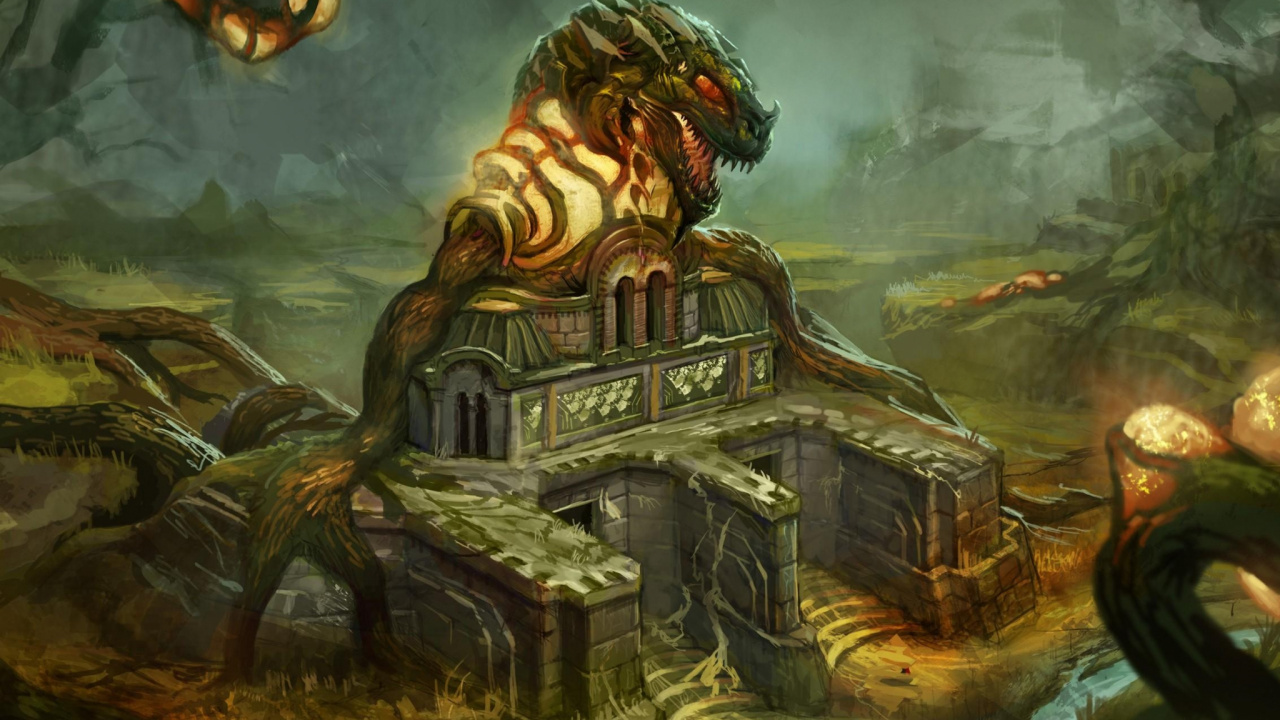 生态系统, 树木, 有机体, 灭绝, 龙 壁纸 1280x720 允许