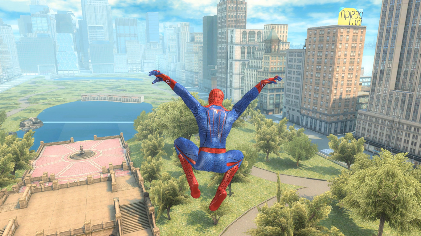 The Amazing Spider-Man, Spider-man, Superhéroe, Juego de Pc, Personaje de Ficción. Wallpaper in 1366x768 Resolution