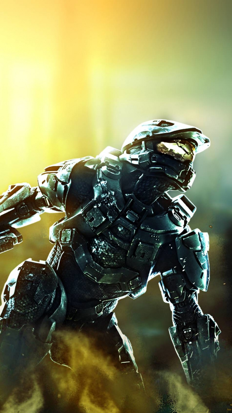 Halo 4, Master Chief, pc Game, Action Figure, Mecha. Wallpaper in 750x1334 Resolution