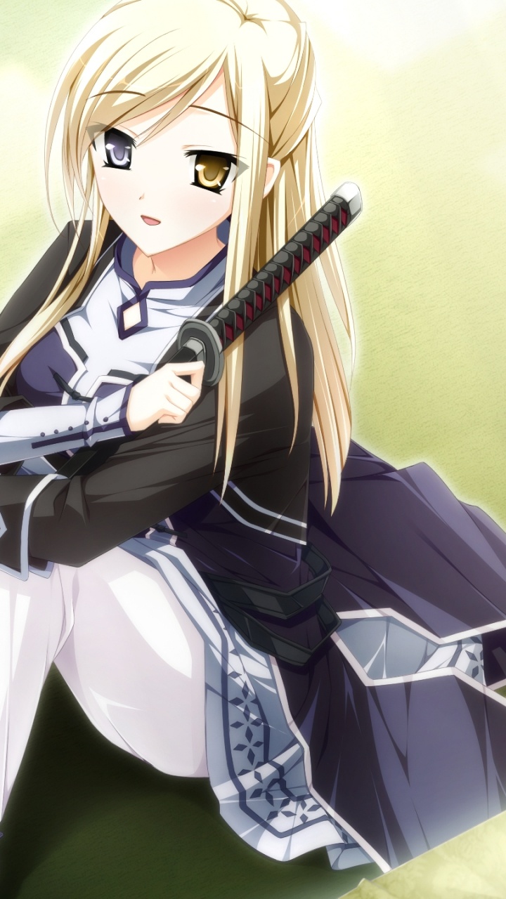 Blondhaarige Männliche Anime-Figur. Wallpaper in 720x1280 Resolution