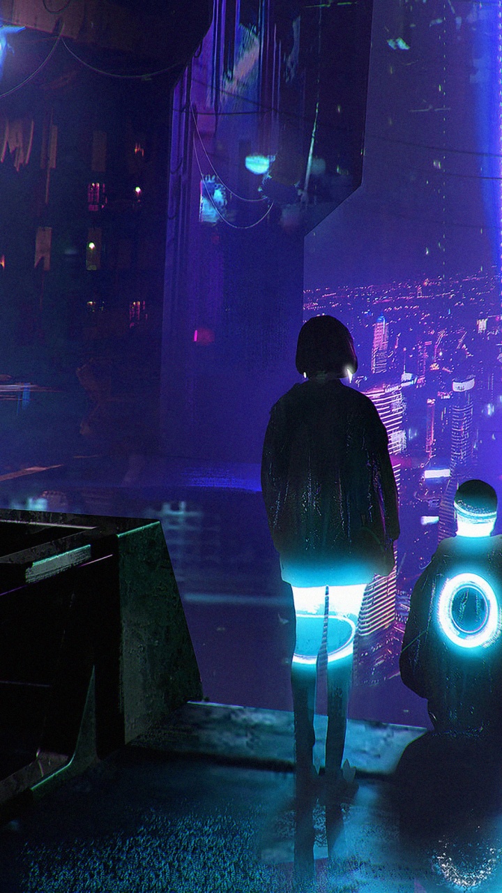 Homme en Chemise Blanche Debout Sur Scène. Wallpaper in 720x1280 Resolution