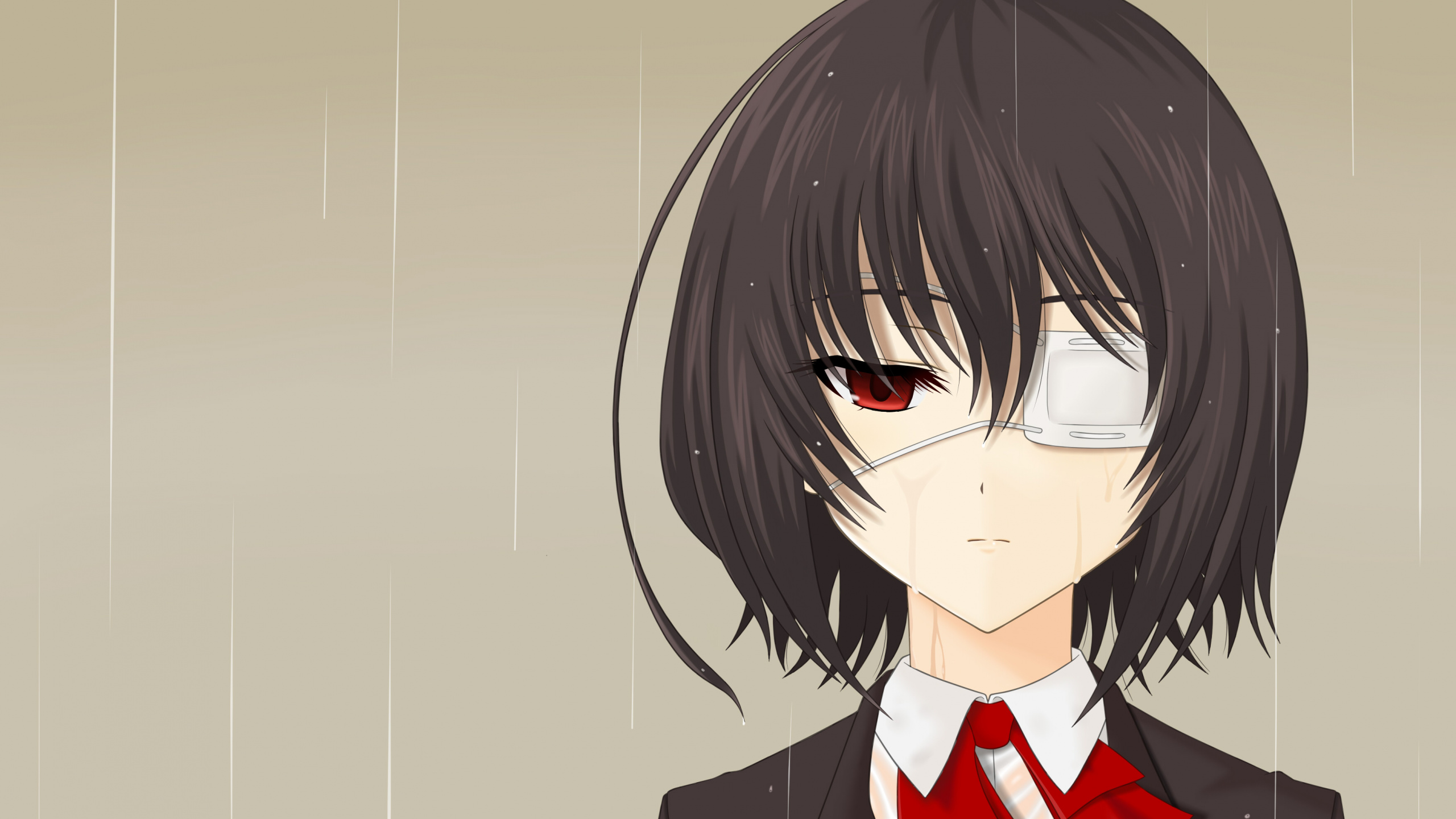 Personaje de Anime Masculino de Pelo Negro. Wallpaper in 2560x1440 Resolution