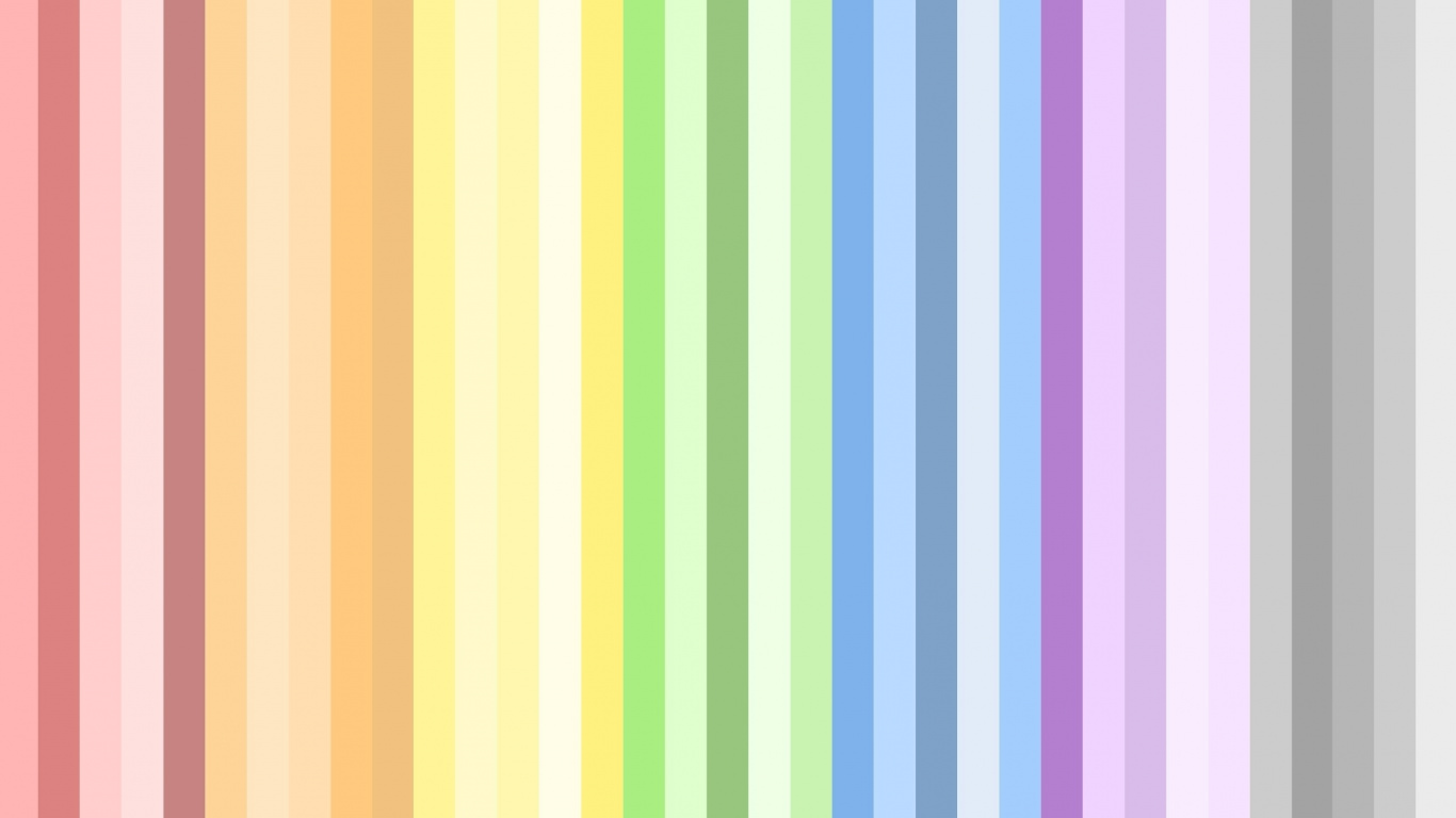 Yellow Pink and Green Striped Illustration. Wallpaper in 1366x768 Resolution
