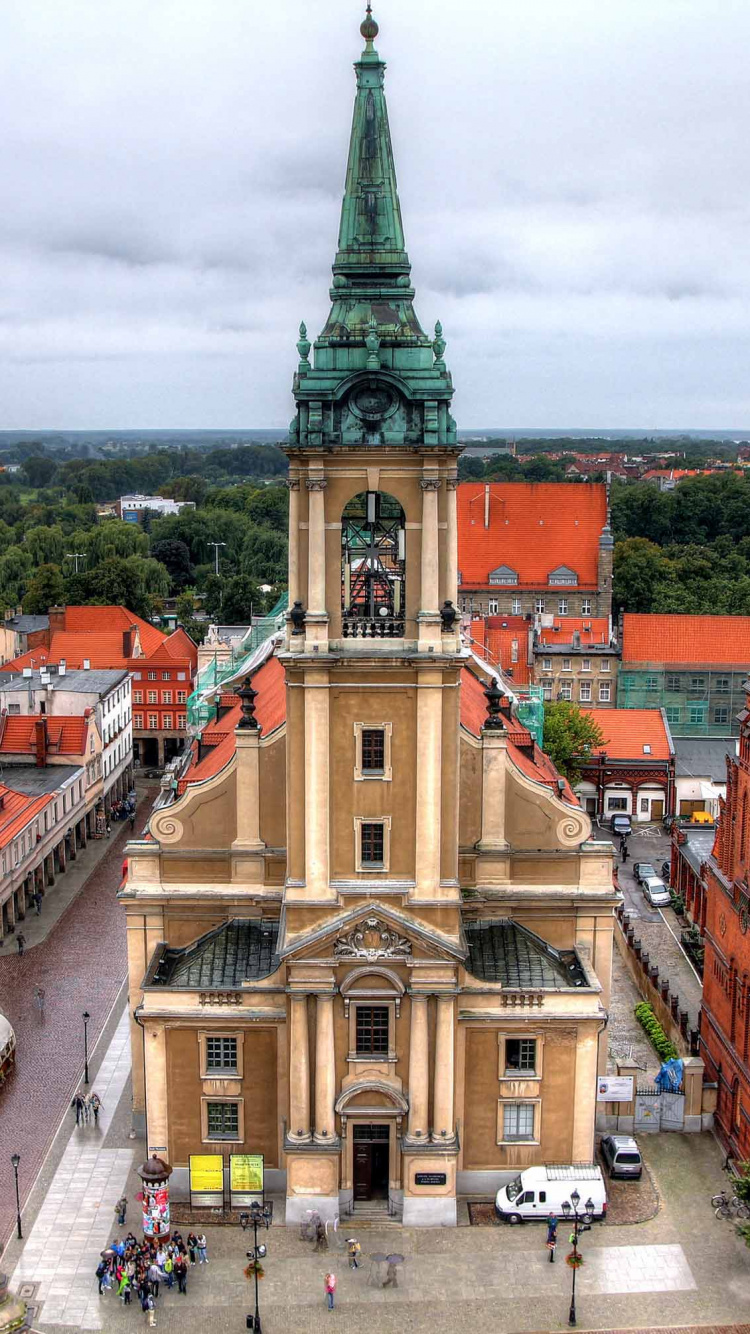 Aerial View of City Buildings During Daytime. Wallpaper in 750x1334 Resolution