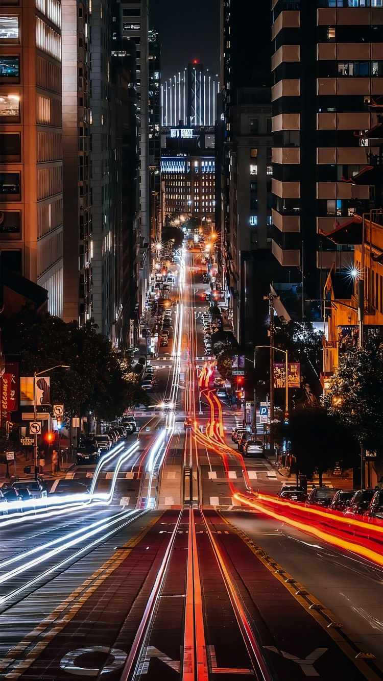 Gebäude, Wolkenkratzer, Automotive Lighting, Licht, Infrastruktur. Wallpaper in 750x1334 Resolution