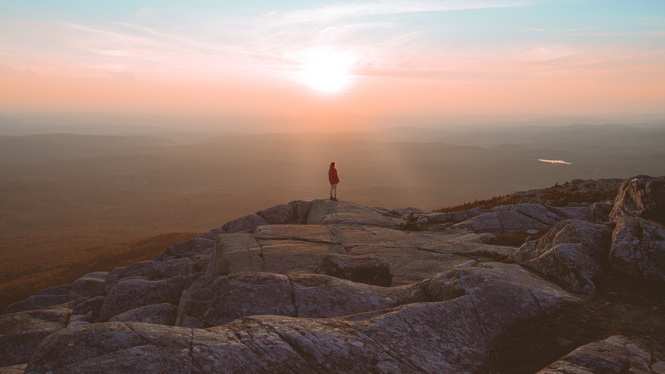 Horizon, Cloud, Atmosphere, Morning, Landscape. Wallpaper in 2560x1440 Resolution