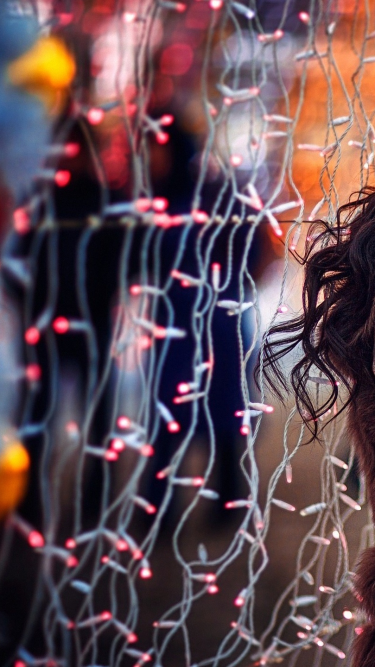 Long Hair, Fashion, Girl, Vogue, Autumn. Wallpaper in 750x1334 Resolution