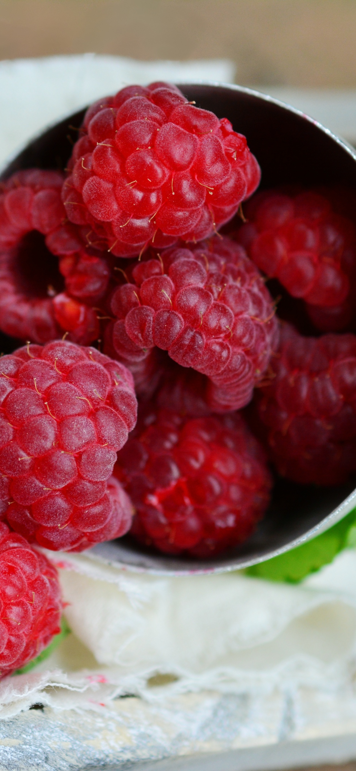 Raspberry, Berry, Fruit, Strawberry, Food. Wallpaper in 1242x2688 Resolution