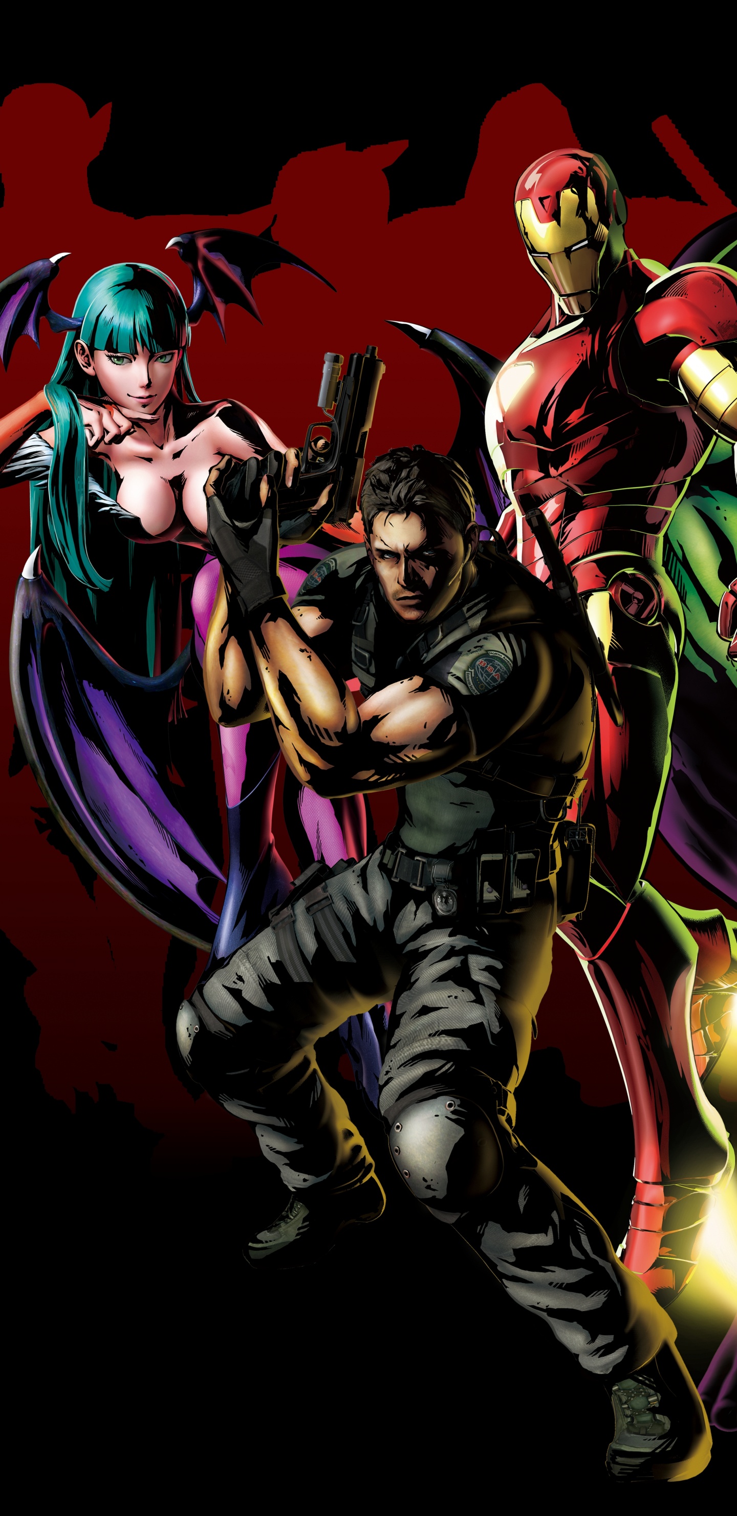 Capcom, Jeu de Combat, Superhero, Héros, Fiction. Wallpaper in 1440x2960 Resolution