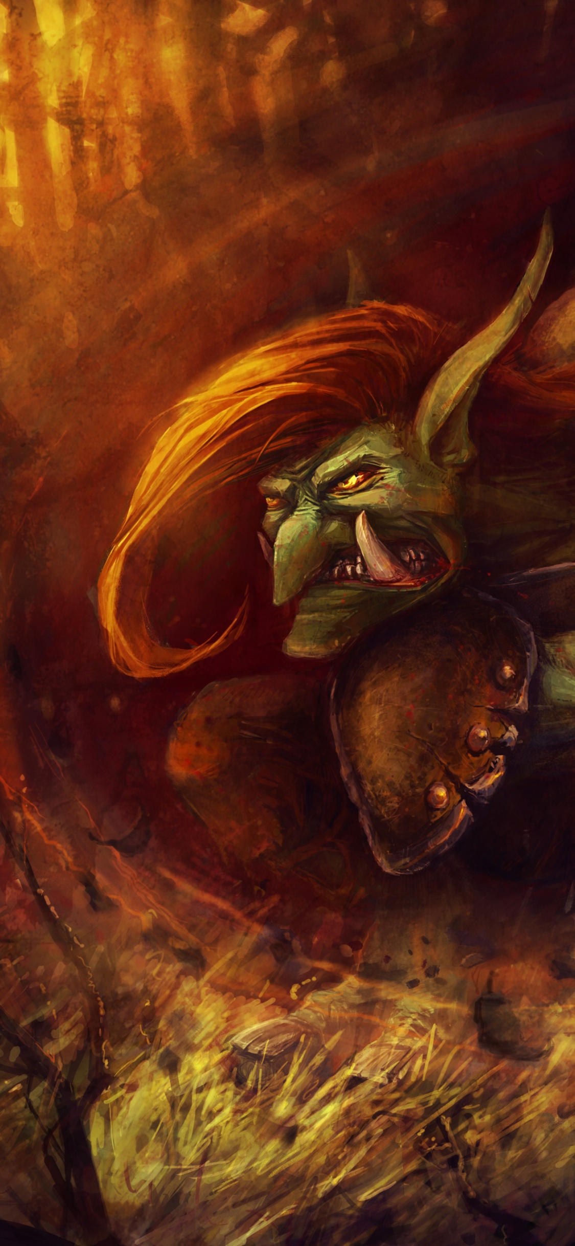 Dota 2, la Mitología, Oscuridad. Wallpaper in 1125x2436 Resolution