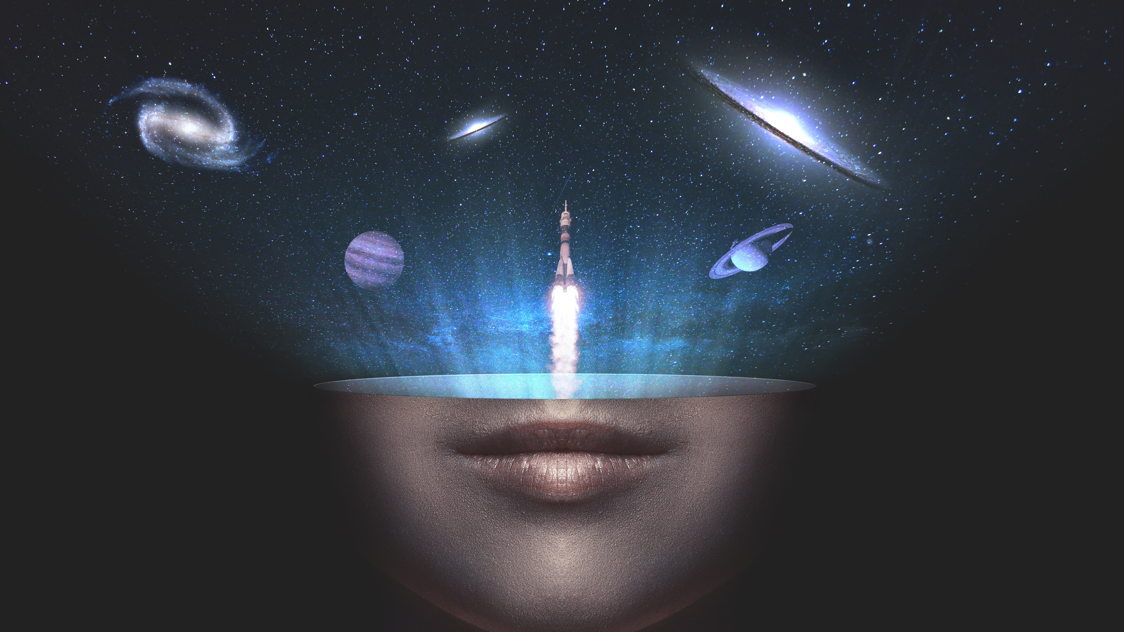 宇宙, 光, 空间, 气氛, 天文学对象 壁纸 3840x2160 允许