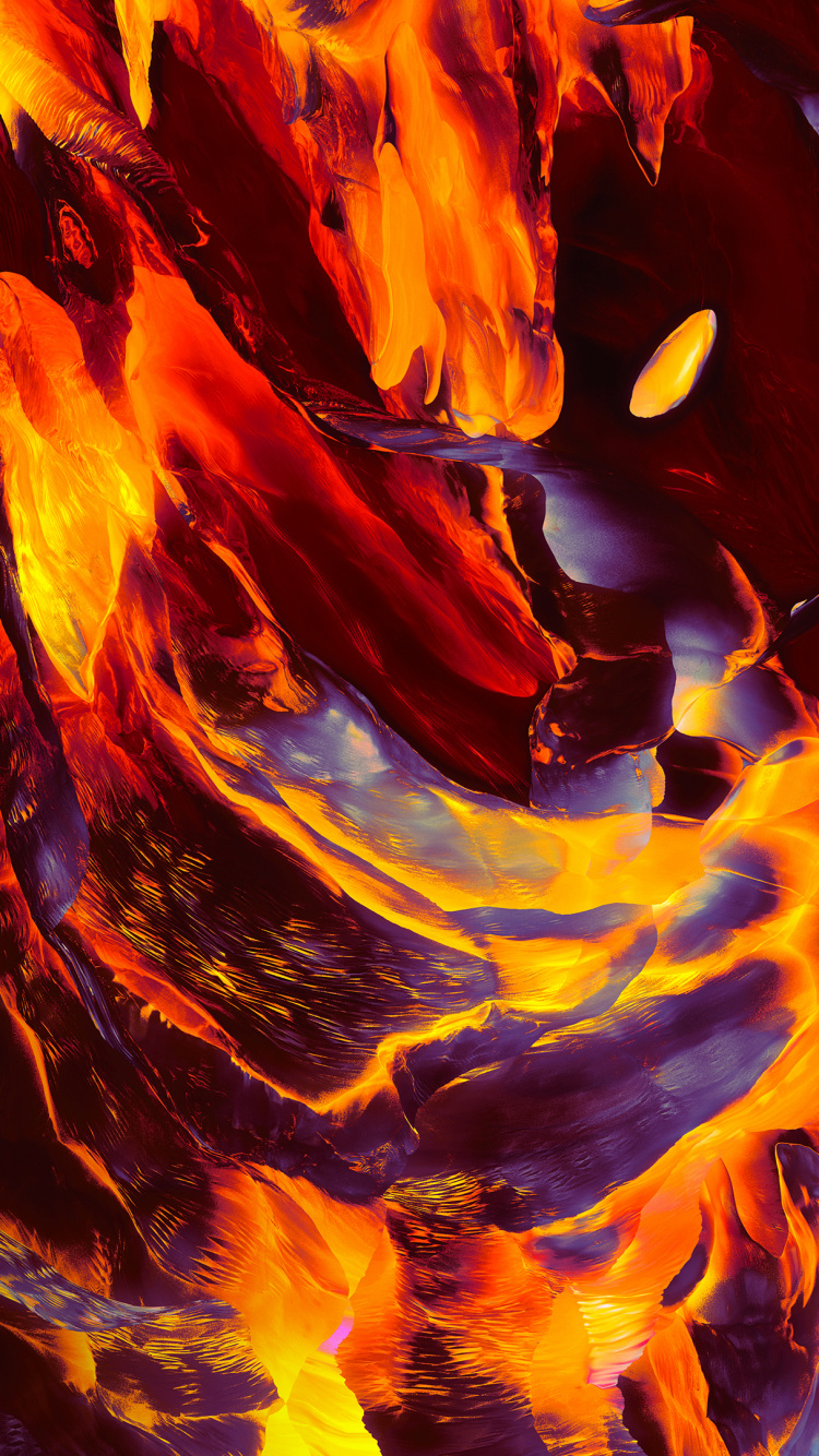 Flame, Digital Art, Art, Work of Art, Depth of Field. Wallpaper in 750x1334 Resolution