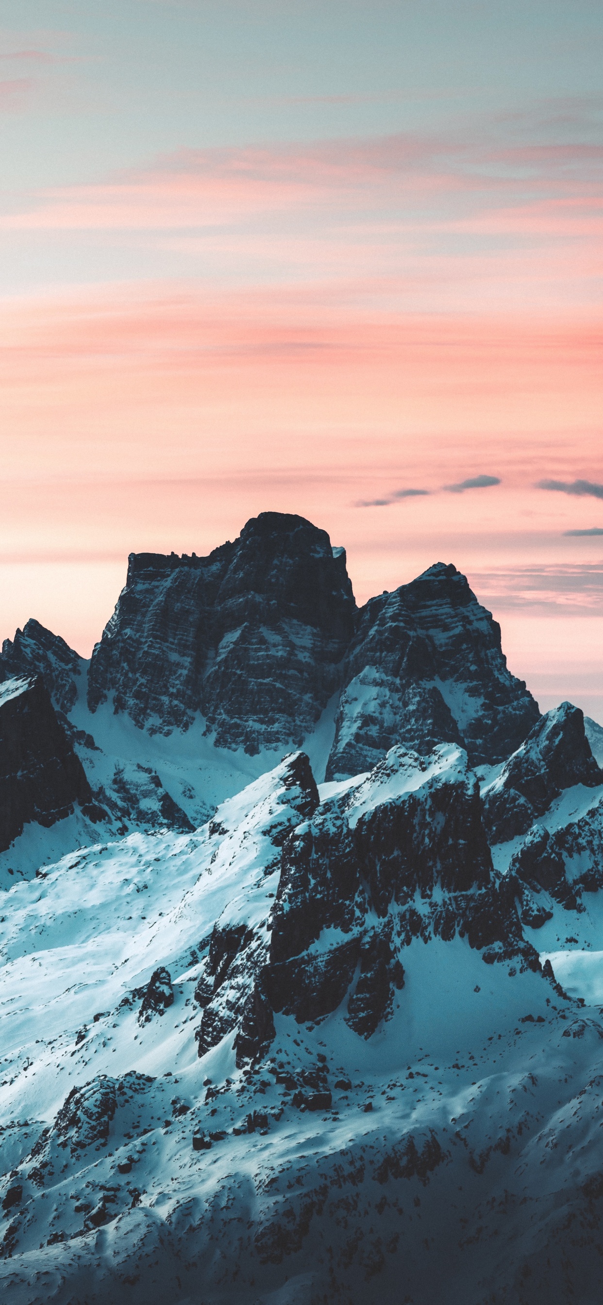 Lumière, Atmosphère, Paysage Naturel, Neige, Pente. Wallpaper in 1242x2688 Resolution