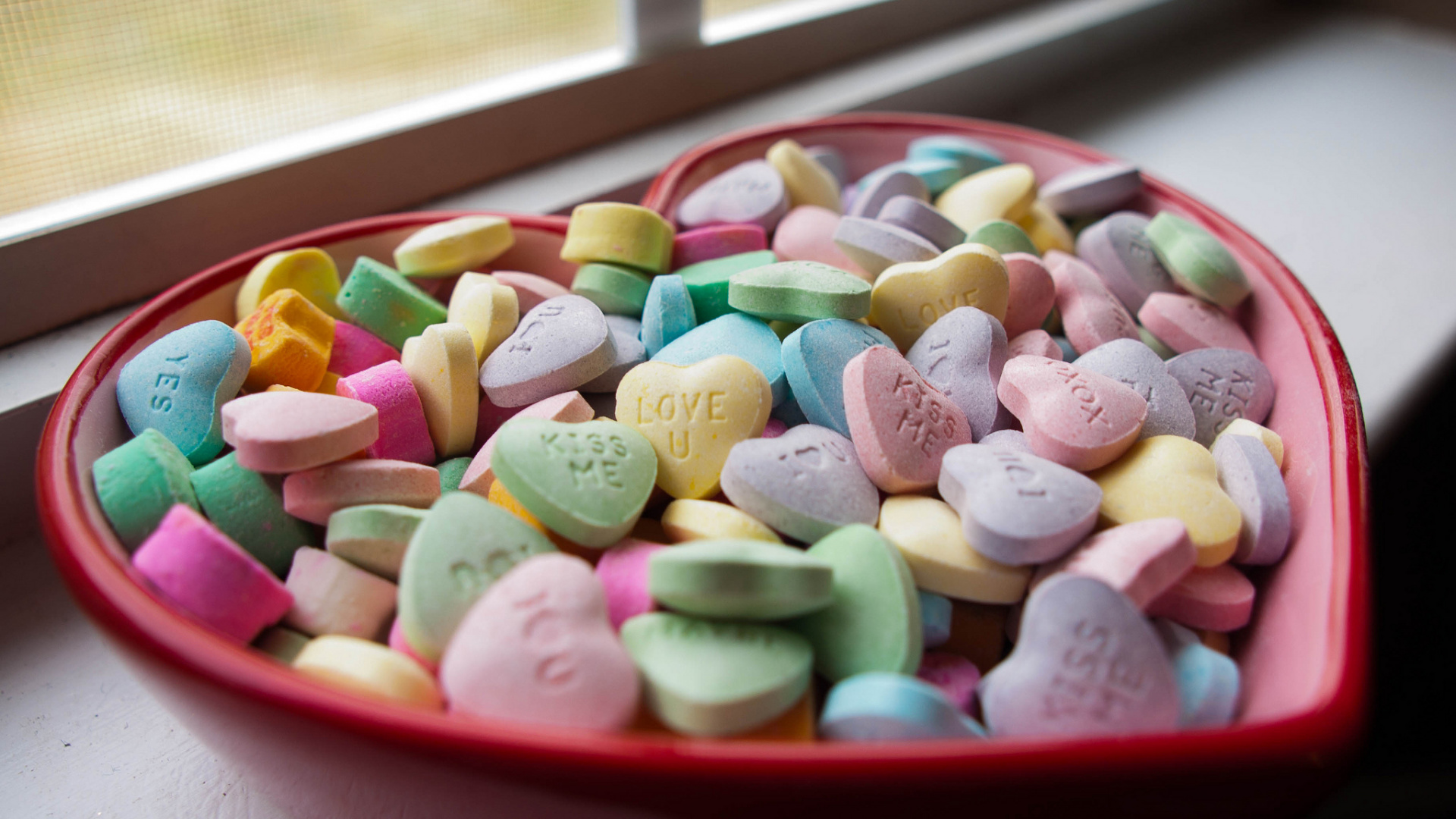 le Jour de Valentines, Cœur, Douceur, Aliment, Guimauve. Wallpaper in 1920x1080 Resolution