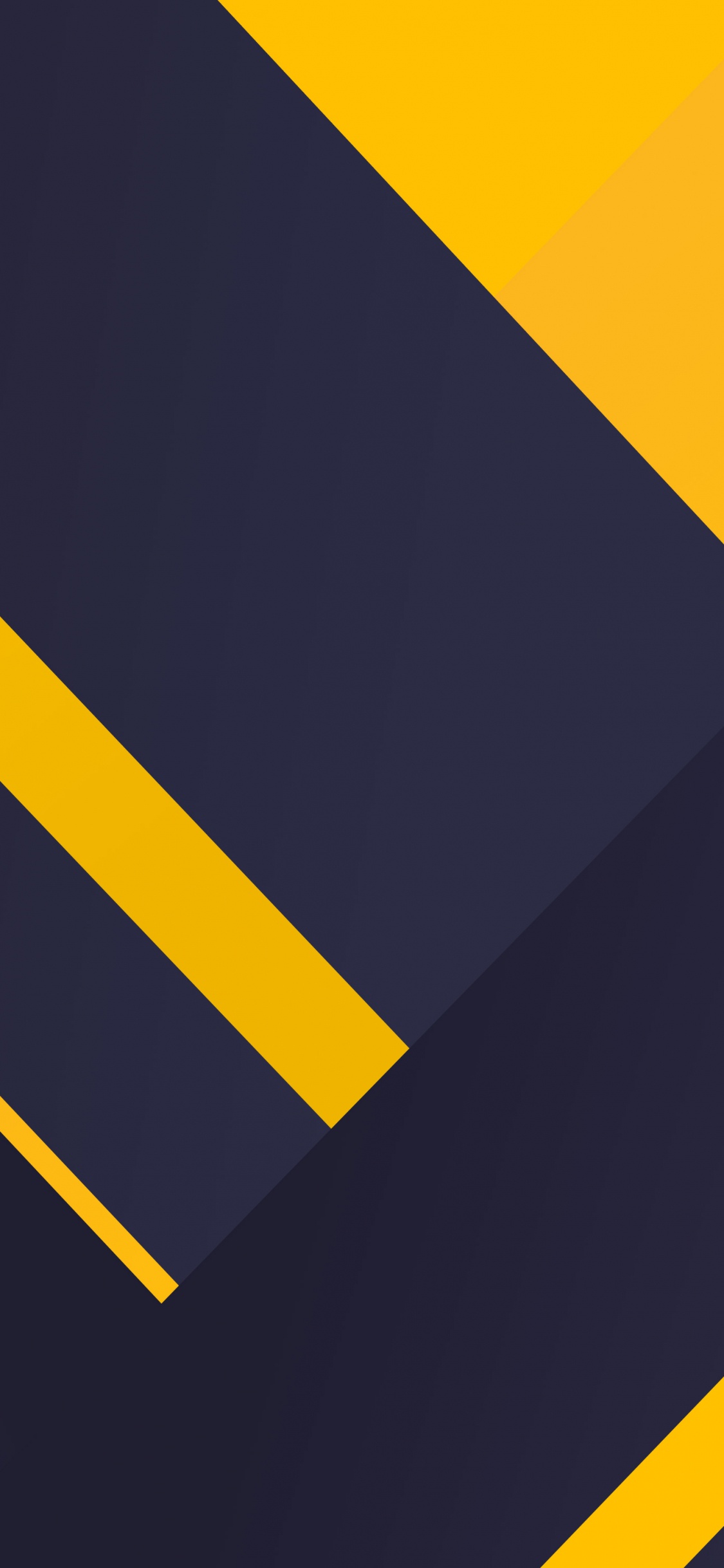 Gelb-schwarz Gestreifte Abbildung. Wallpaper in 1125x2436 Resolution