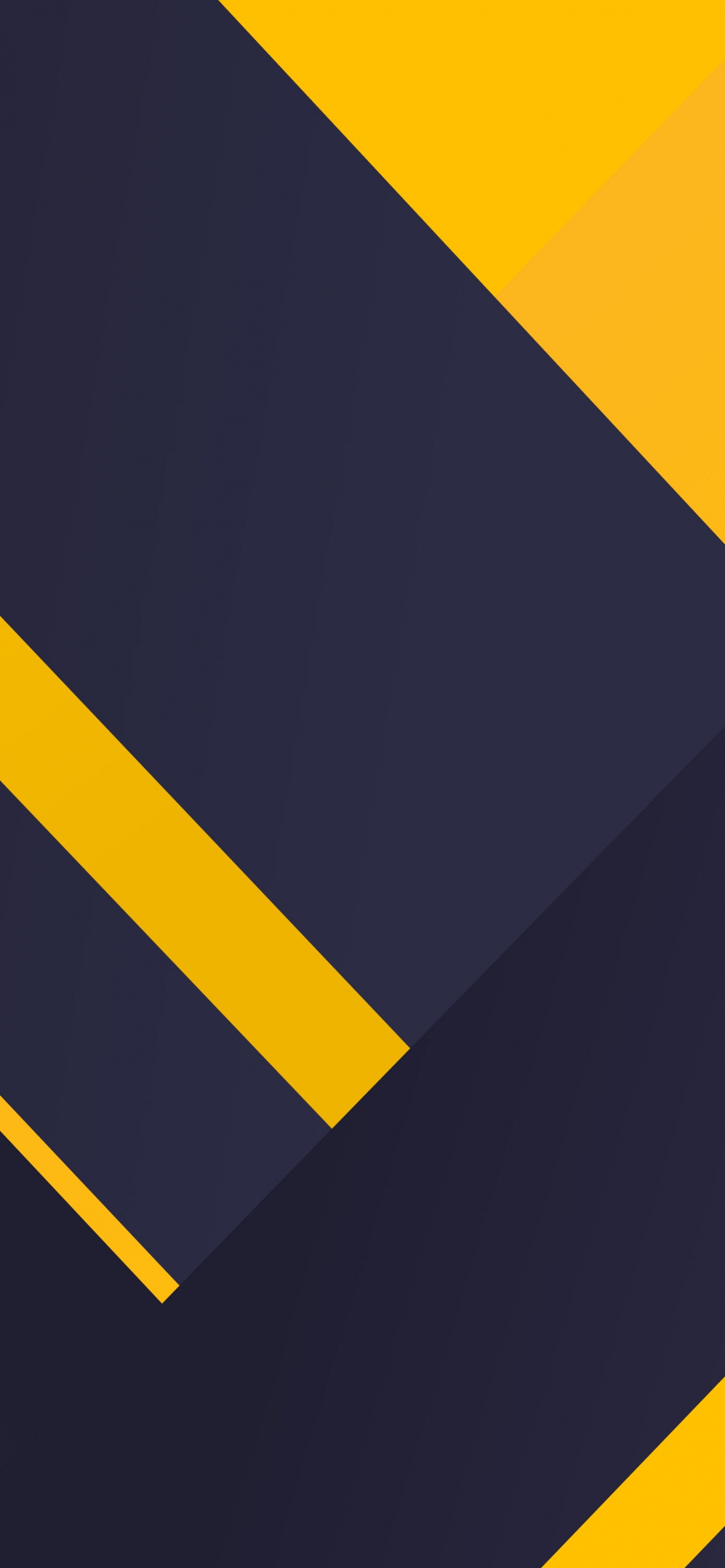 Gelb-schwarz Gestreifte Abbildung. Wallpaper in 1242x2688 Resolution