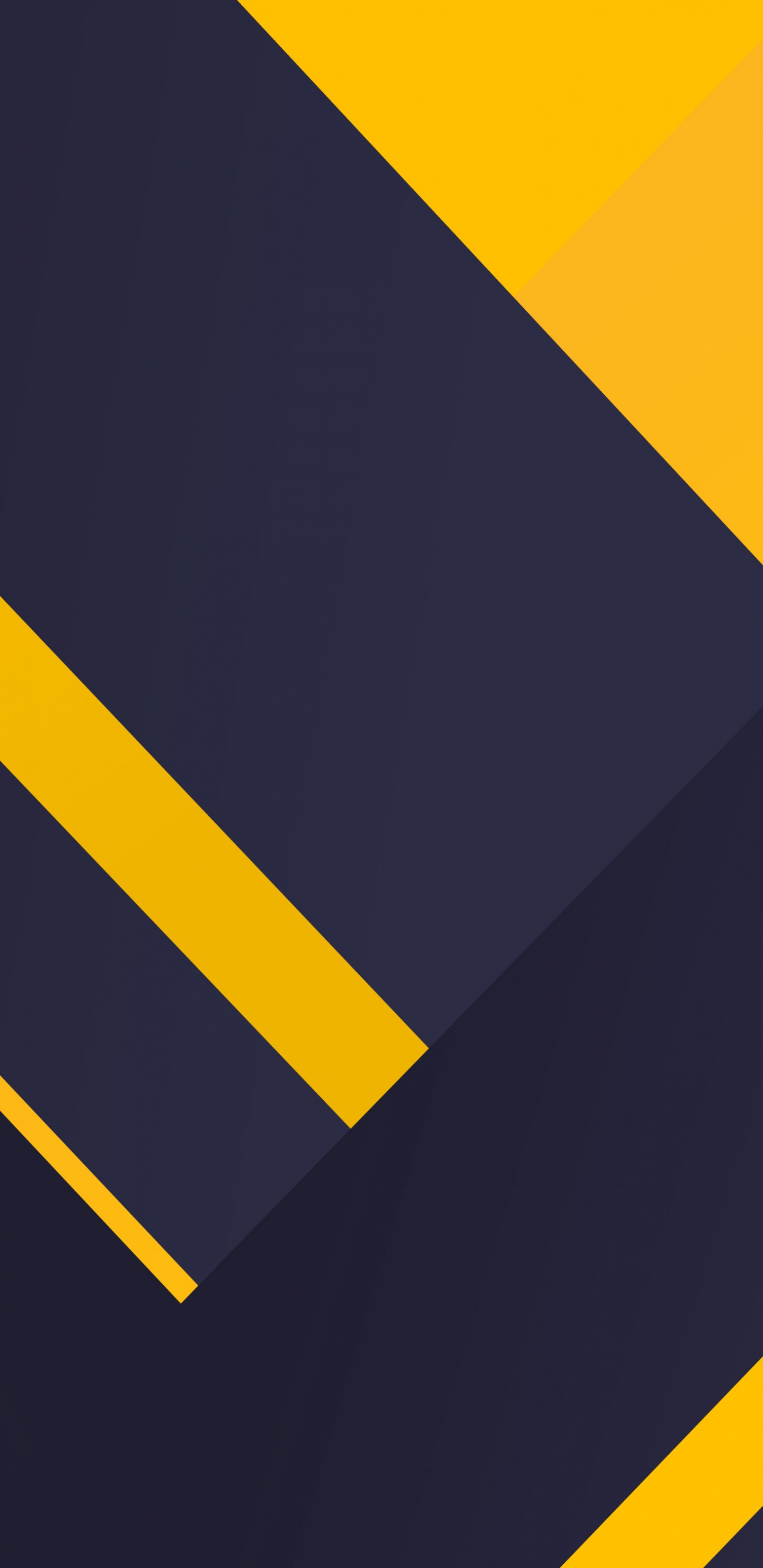 Gelb-schwarz Gestreifte Abbildung. Wallpaper in 1440x2960 Resolution